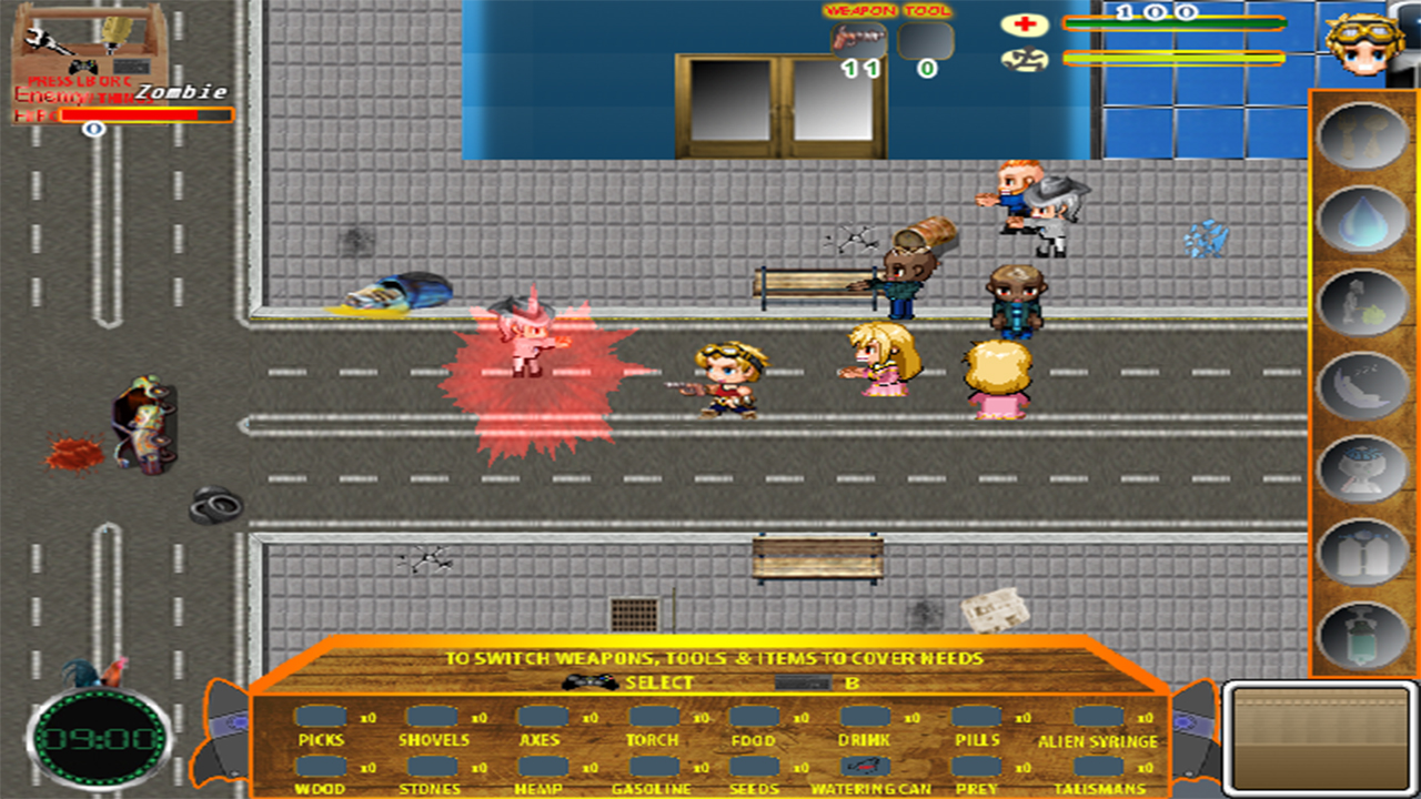 Space Zombies Invasion screenshot 1