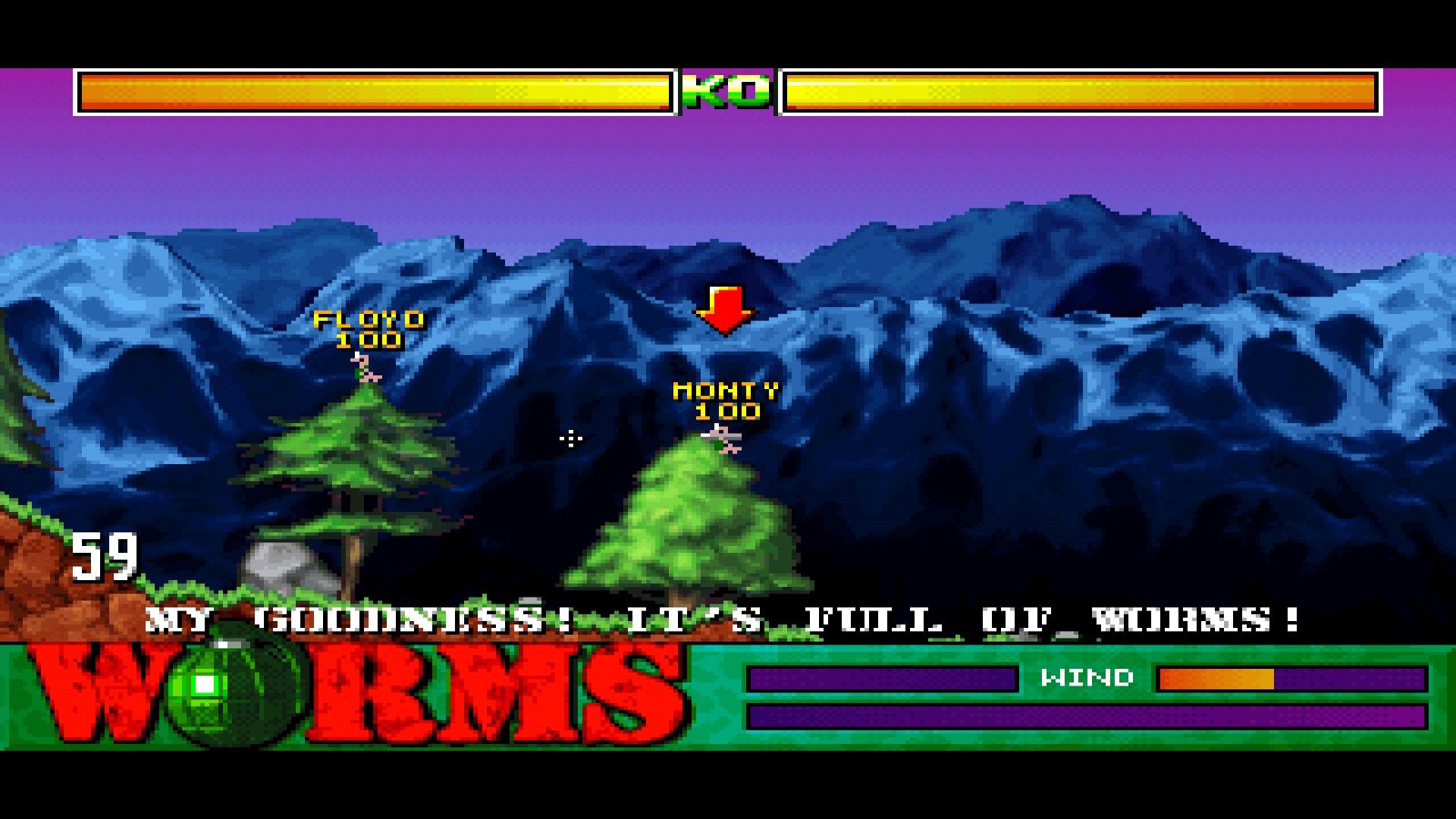 Worms screenshot 1