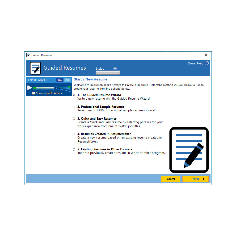 ResumeMaker® Professional Deluxe 20 screenshot 3