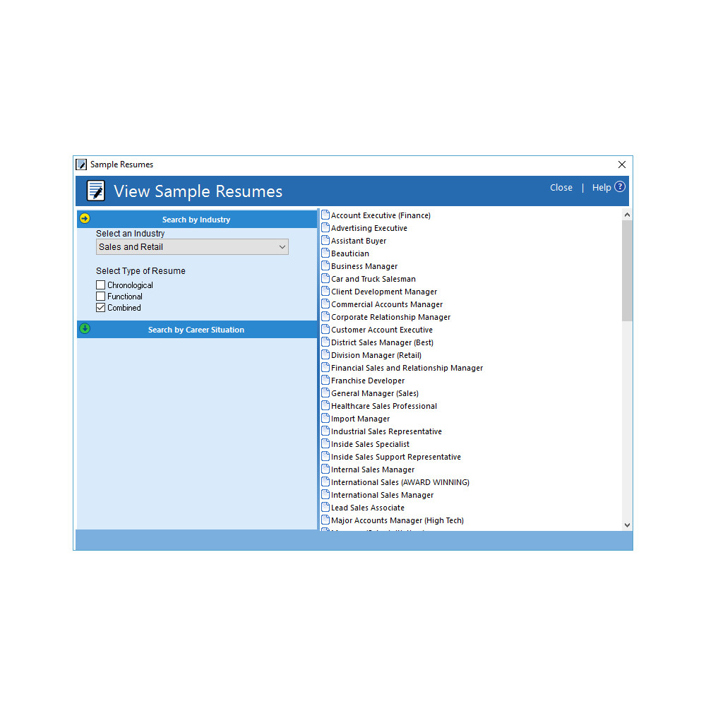 ResumeMaker® Professional Deluxe 20 screenshot 2