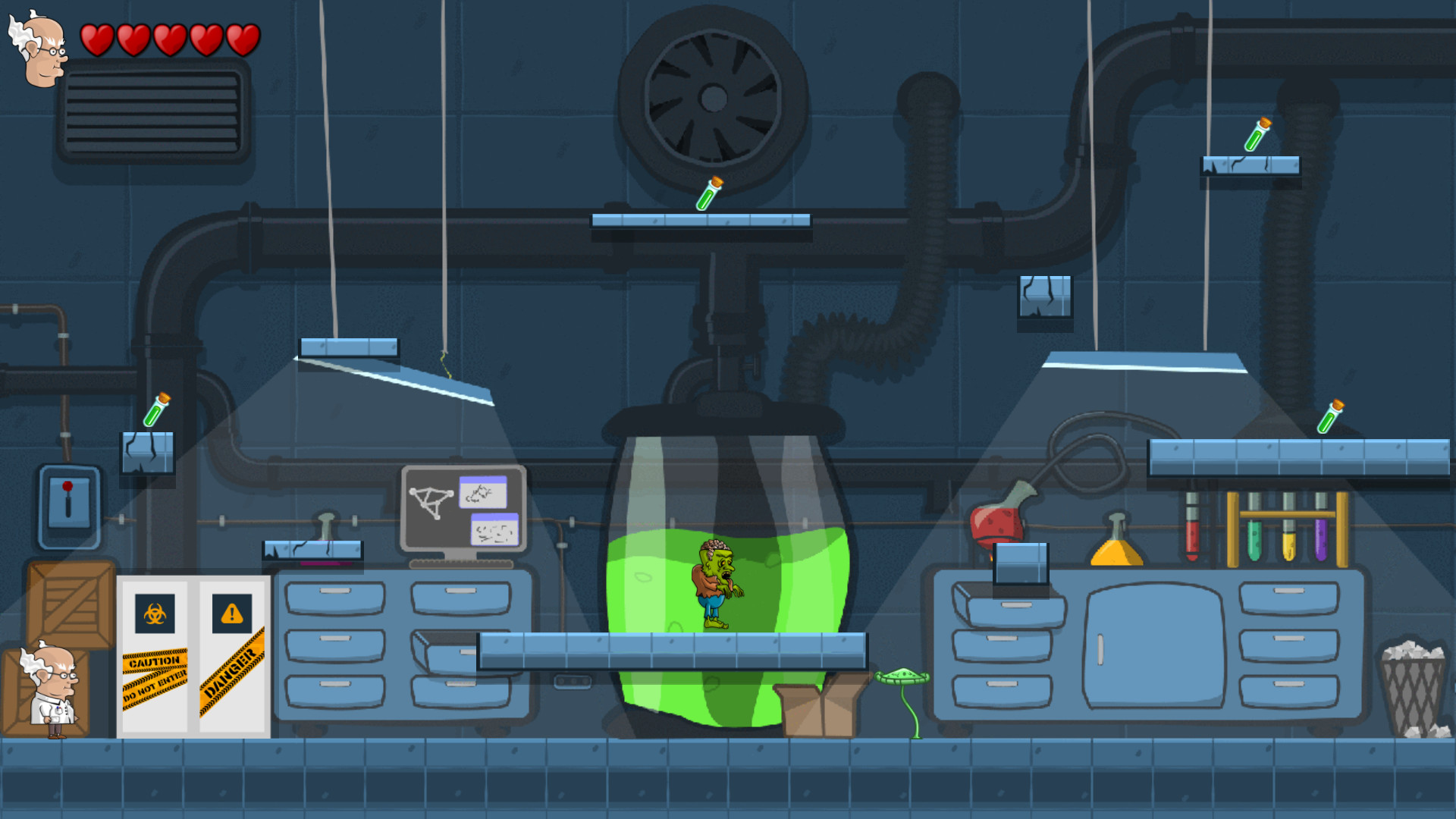 Crazy Scientist screenshot 1