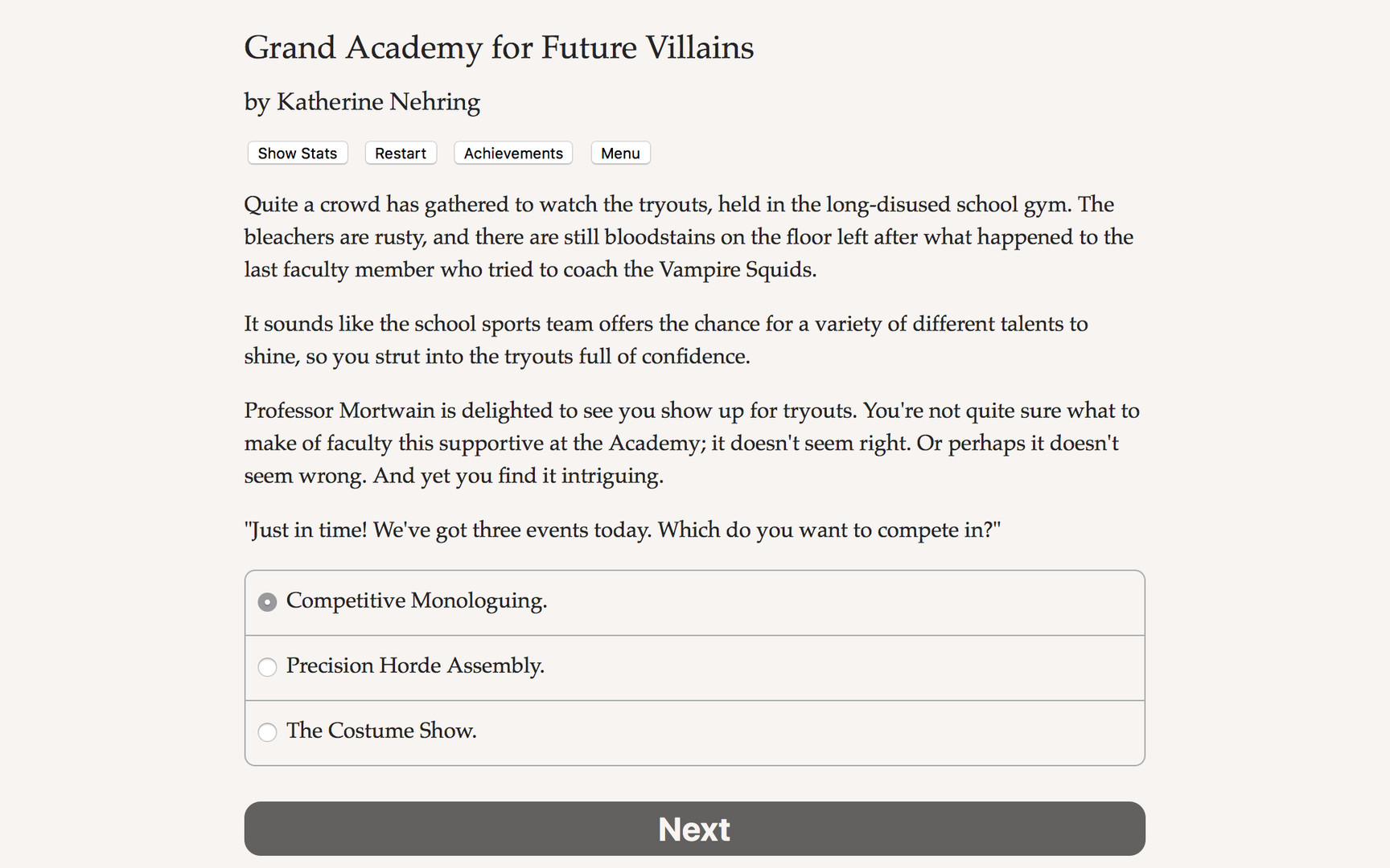 Grand Academy for Future Villains screenshot 4