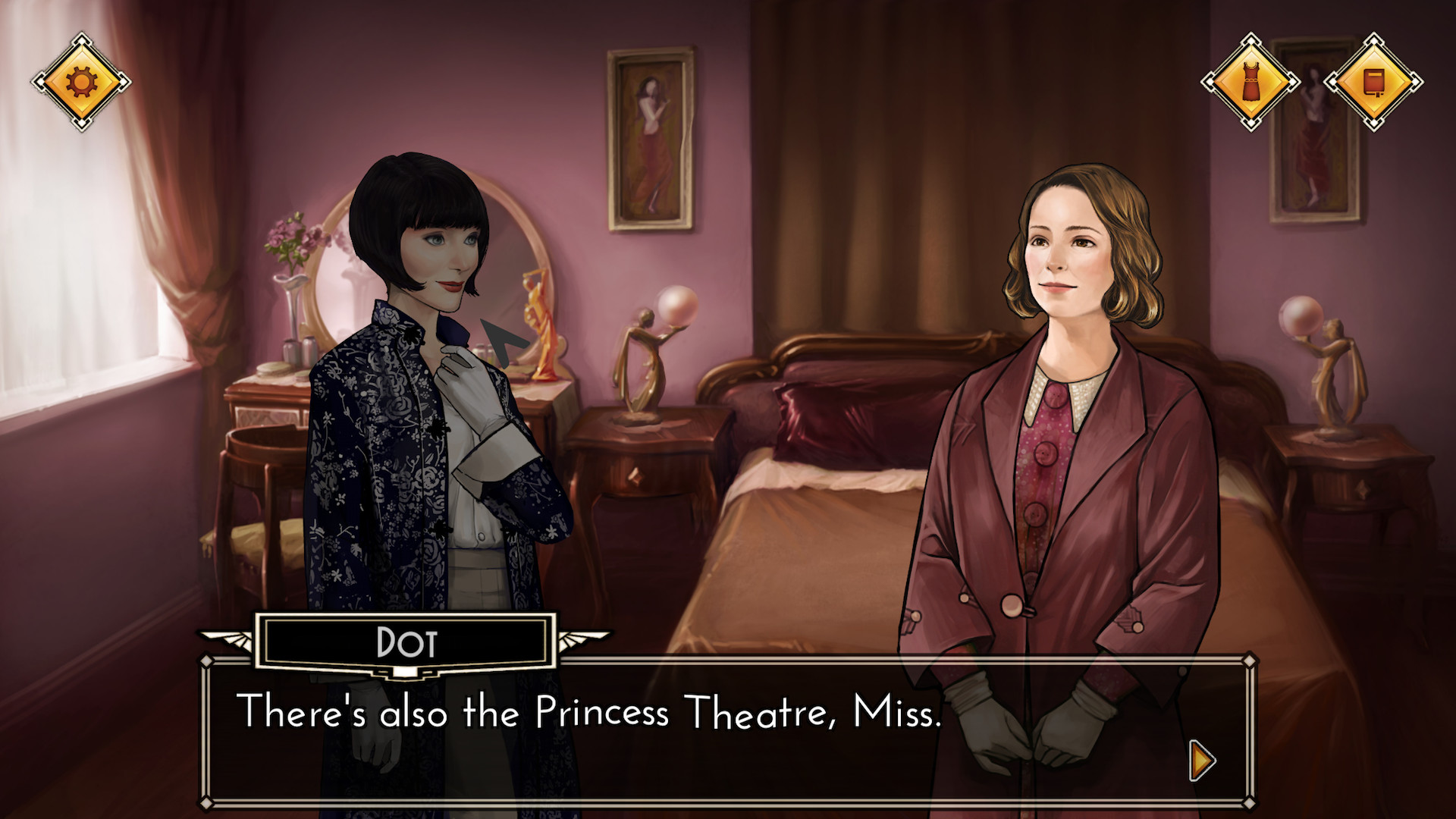 Miss Fisher and the Deathly Maze screenshot 2