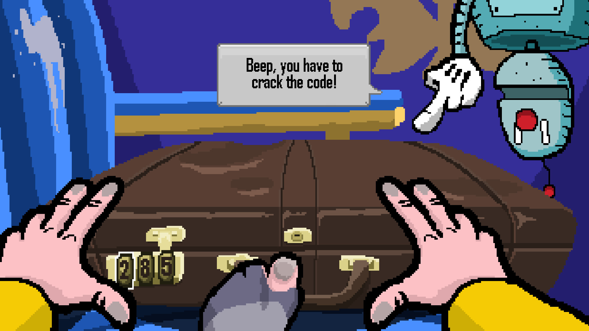 Detective Case and Clown Bot in: The Express Killer screenshot 3