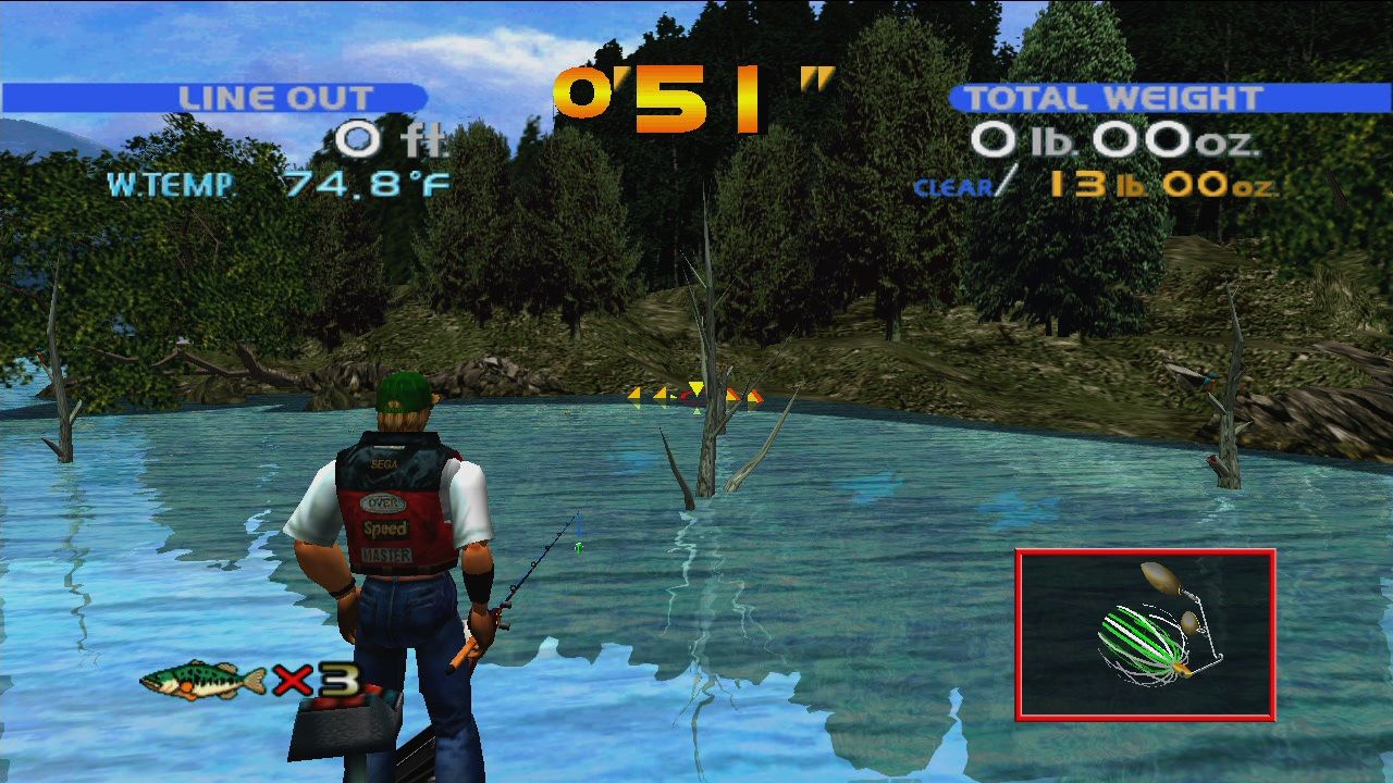 SEGA Bass Fishing screenshot 2