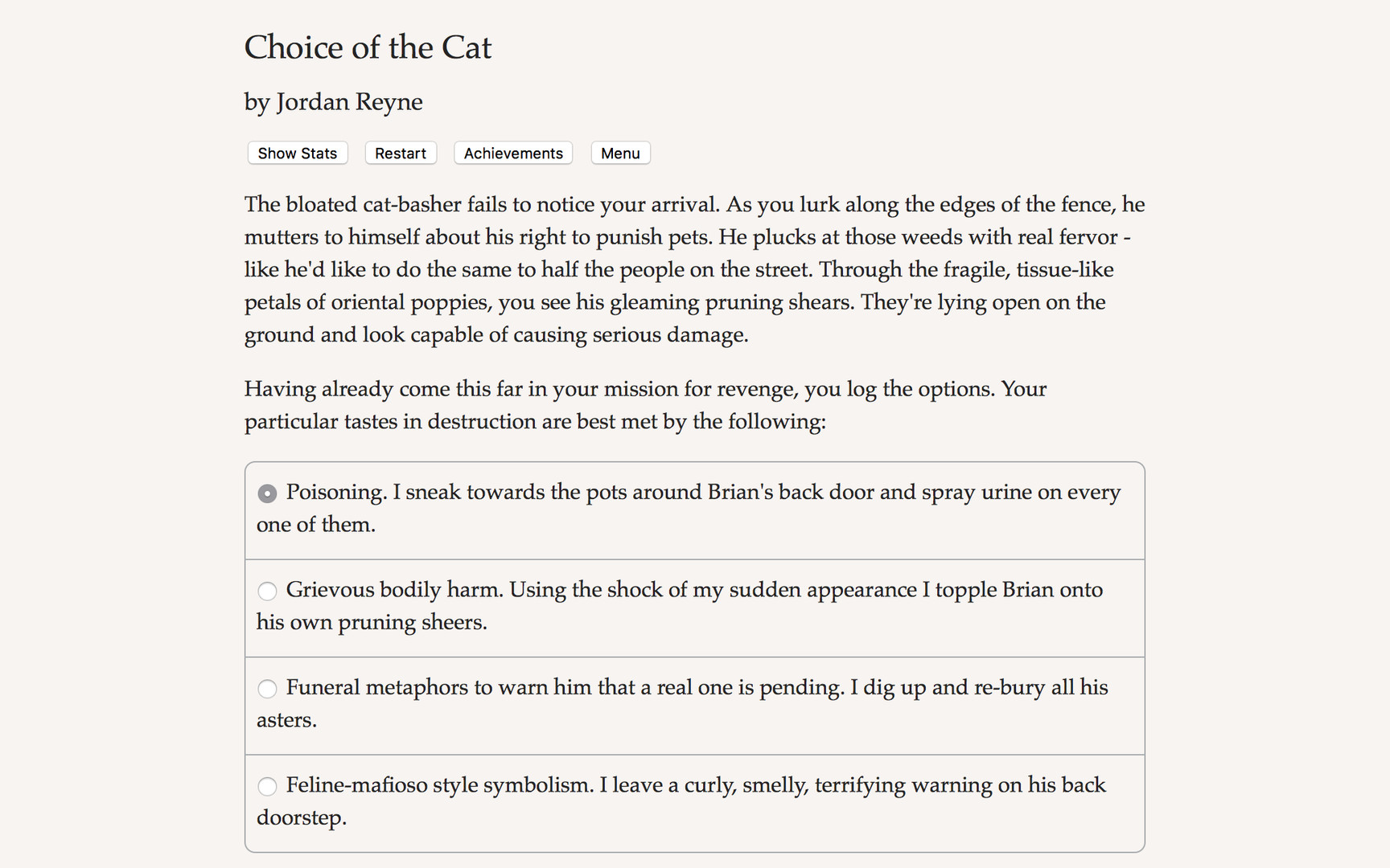 Choice of the Cat screenshot 5