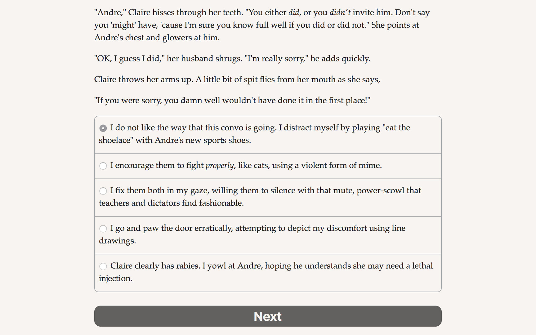 Choice of the Cat screenshot 4