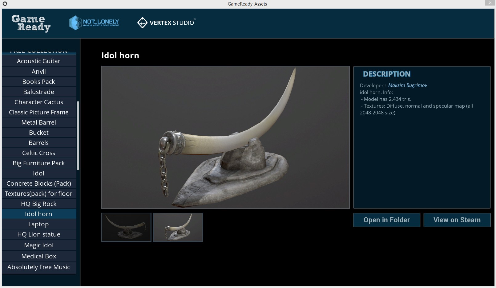 Game-Ready Assets screenshot 4