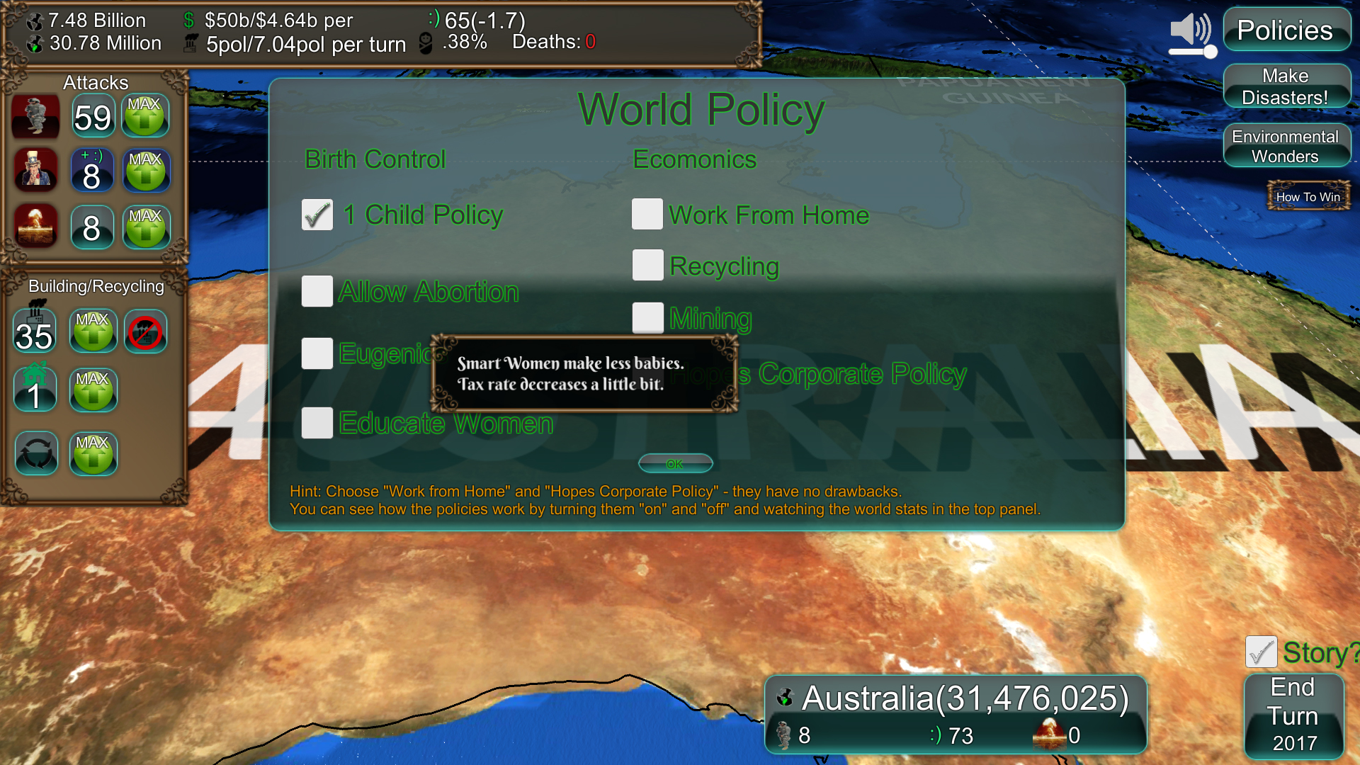 Depopulation screenshot 3