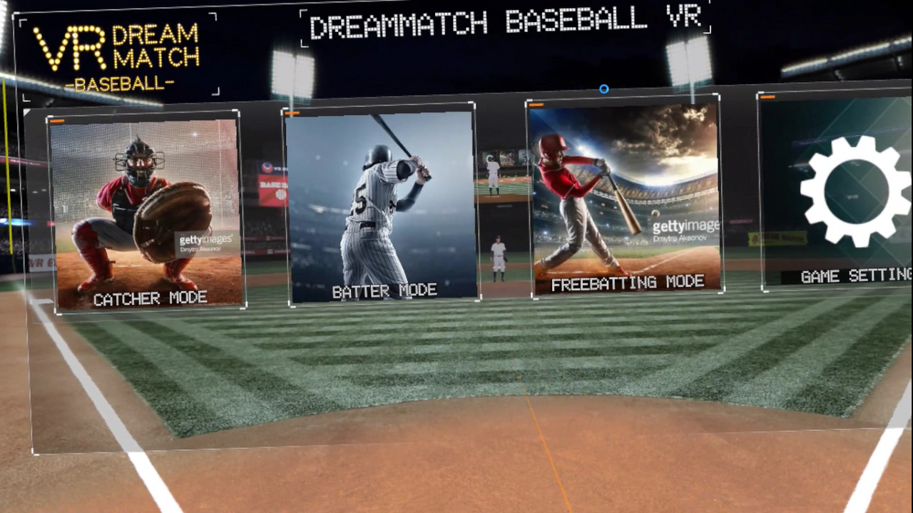 VR DREAM MATCH BASEBALL screenshot 2