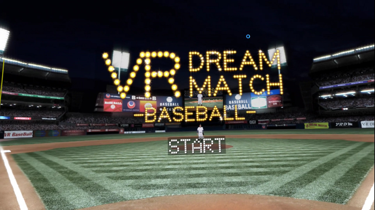 VR DREAM MATCH BASEBALL screenshot 1