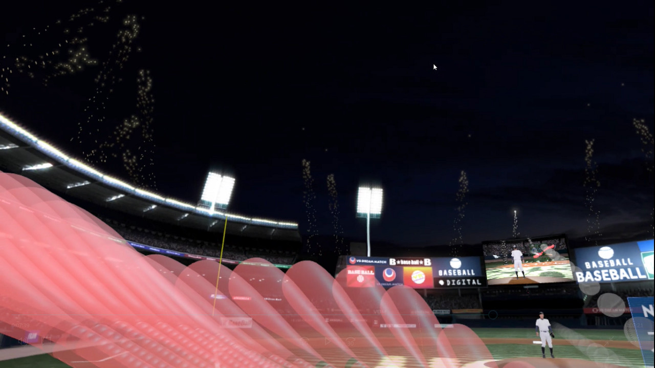VR DREAM MATCH BASEBALL screenshot 8