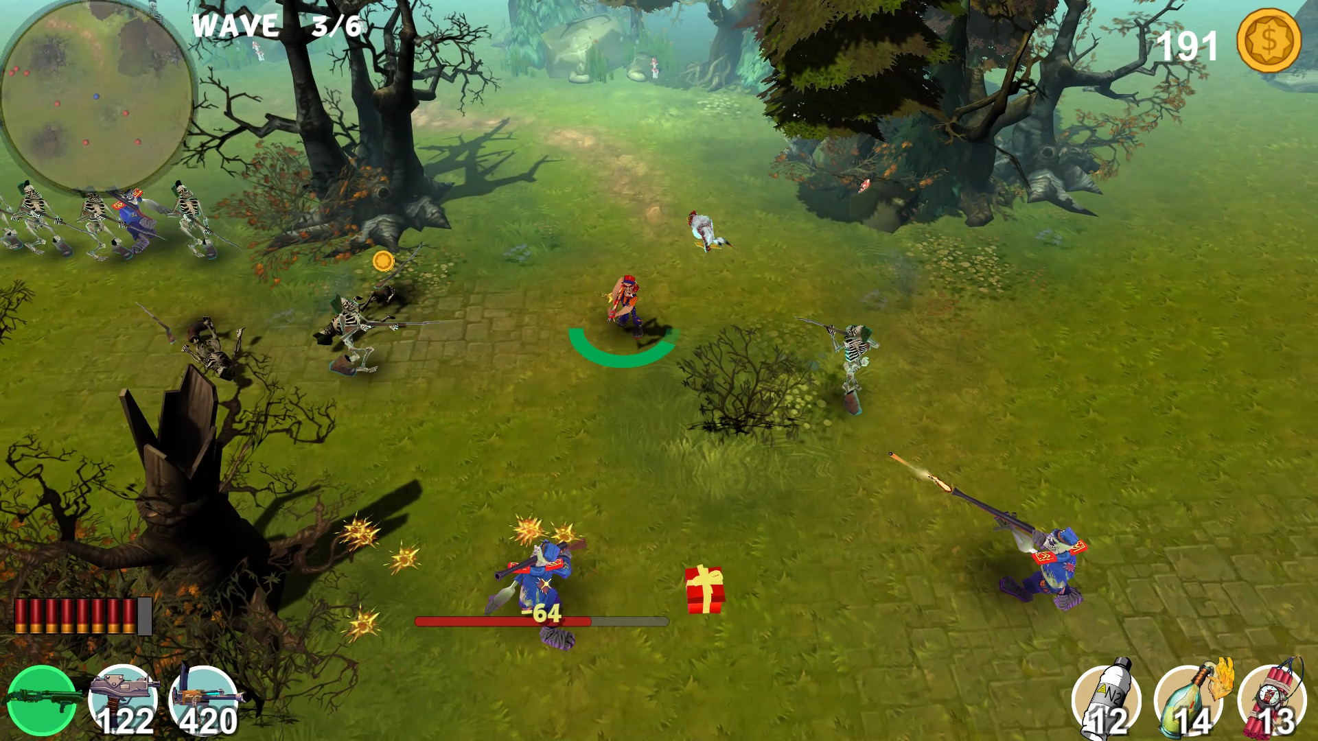 Mad Gardener: Zombie Massacre screenshot 2