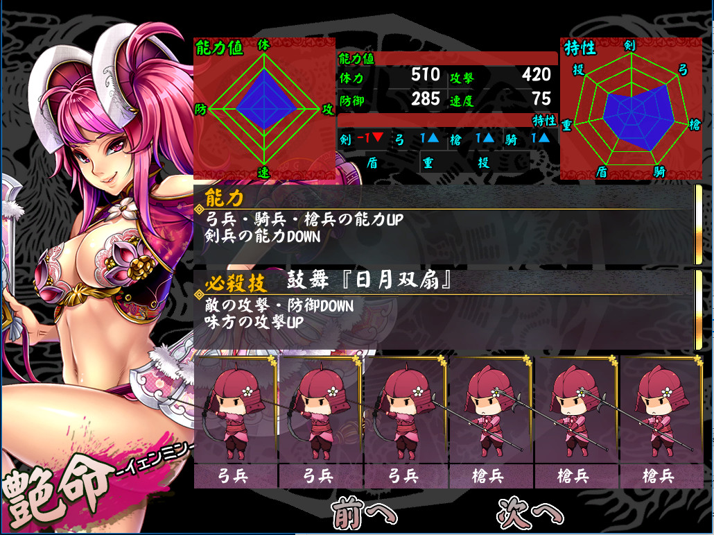 Legend of Fainn Dynasty ~Battles of Beautiful Warlords~ screenshot 3
