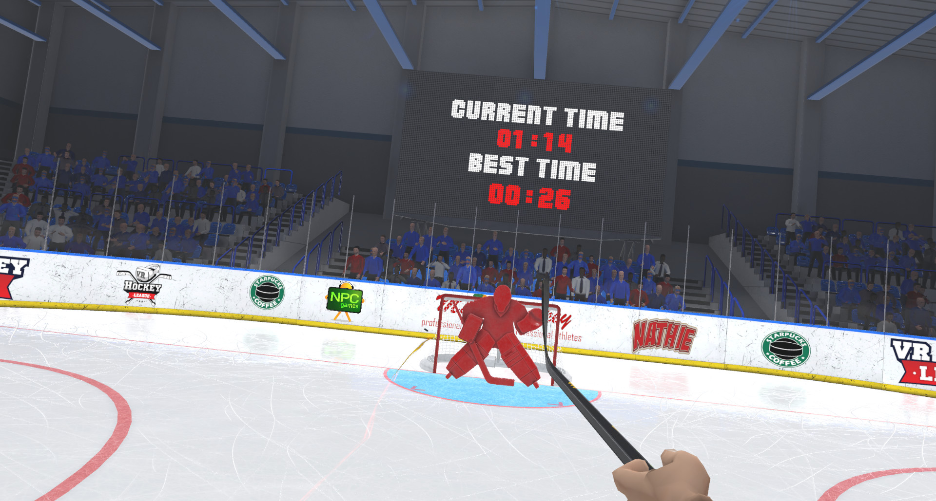 VR Hockey League screenshot 1
