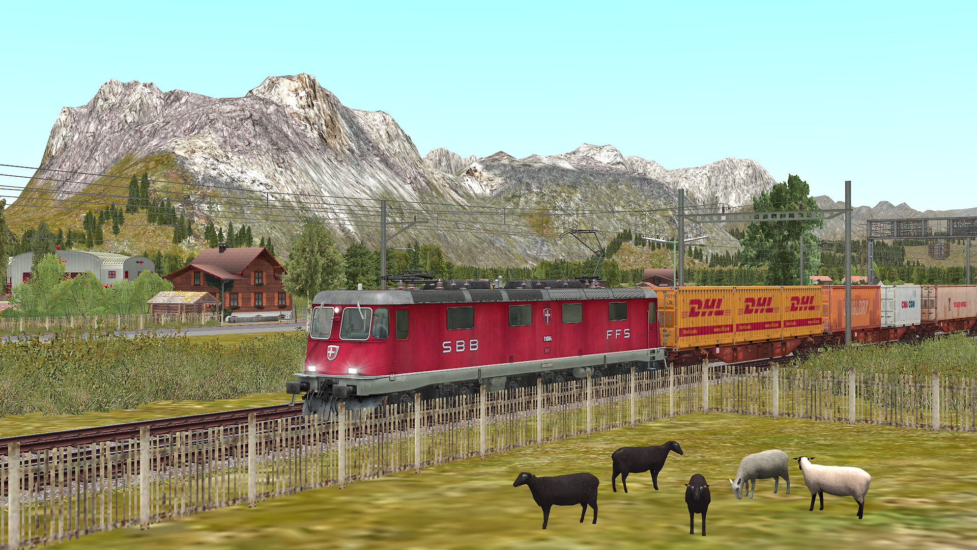 EEP TSM Gotthardbahn Nordrampe Modul Erstfeld screenshot 6
