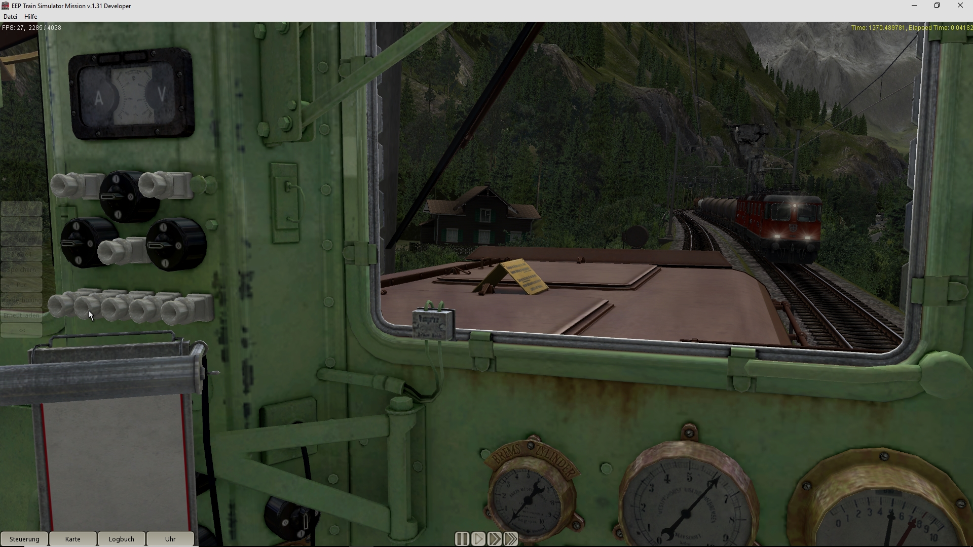 EEP TSM Gotthardbahn Nordrampe Modul Erstfeld screenshot 10
