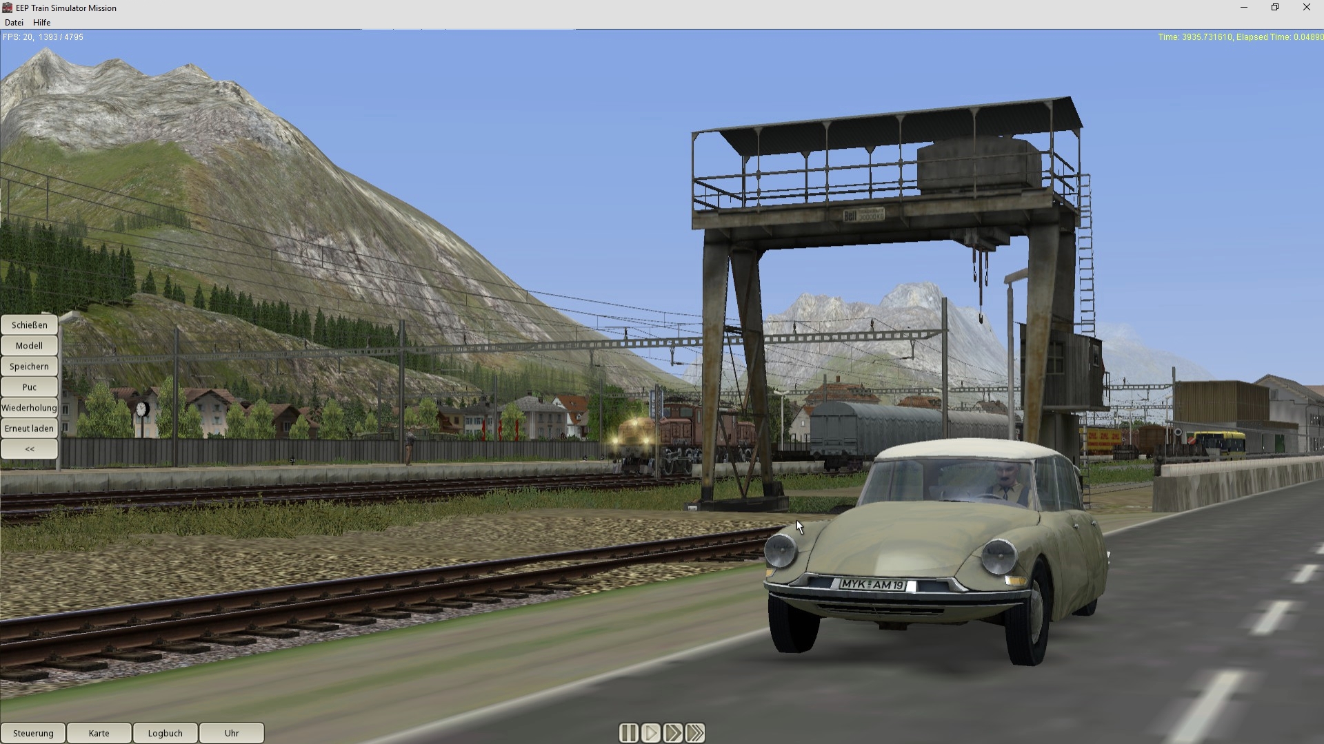 EEP TSM Gotthardbahn Nordrampe Modul Erstfeld screenshot 22