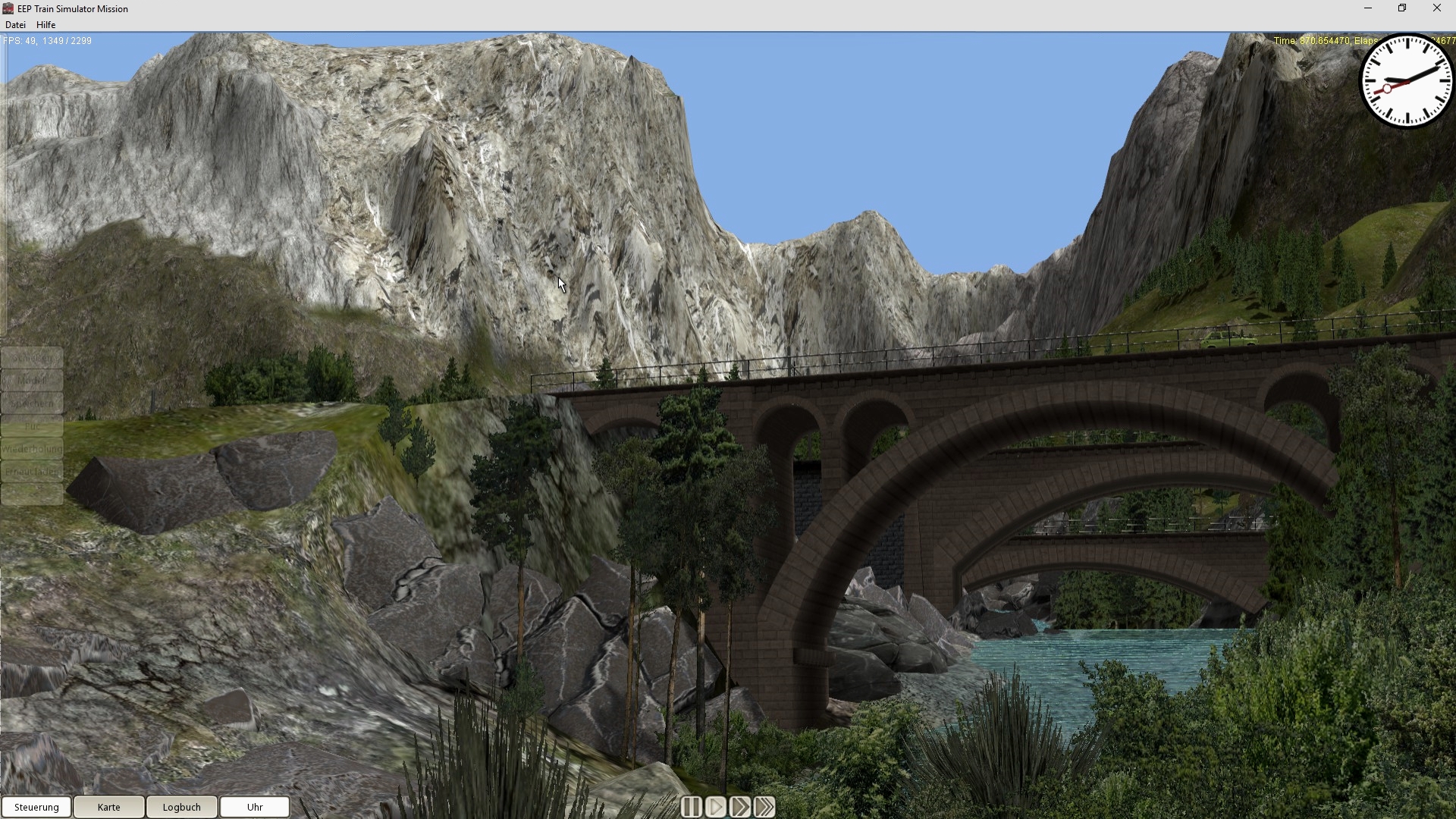EEP TSM Gotthardbahn Nordrampe Modul Erstfeld screenshot 13
