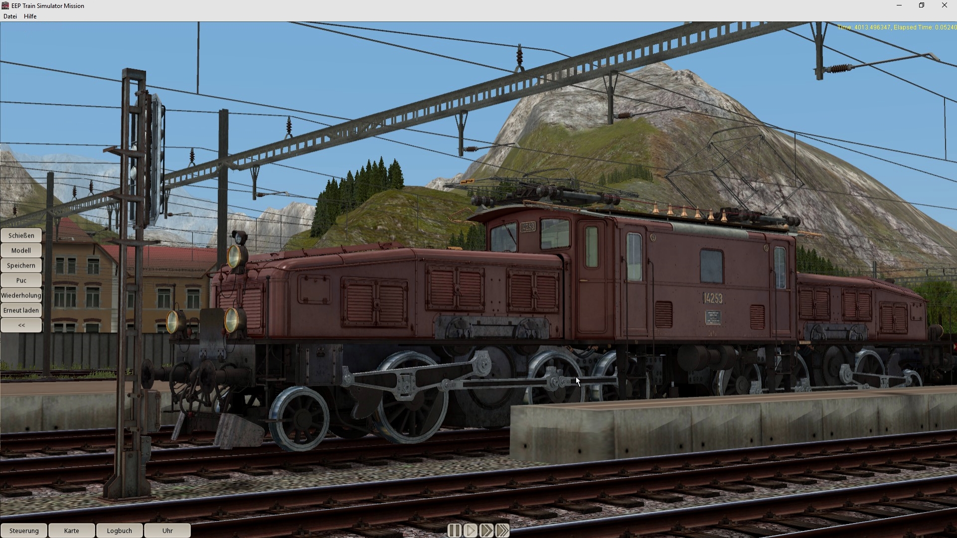 EEP TSM Gotthardbahn Nordrampe Modul Erstfeld screenshot 9