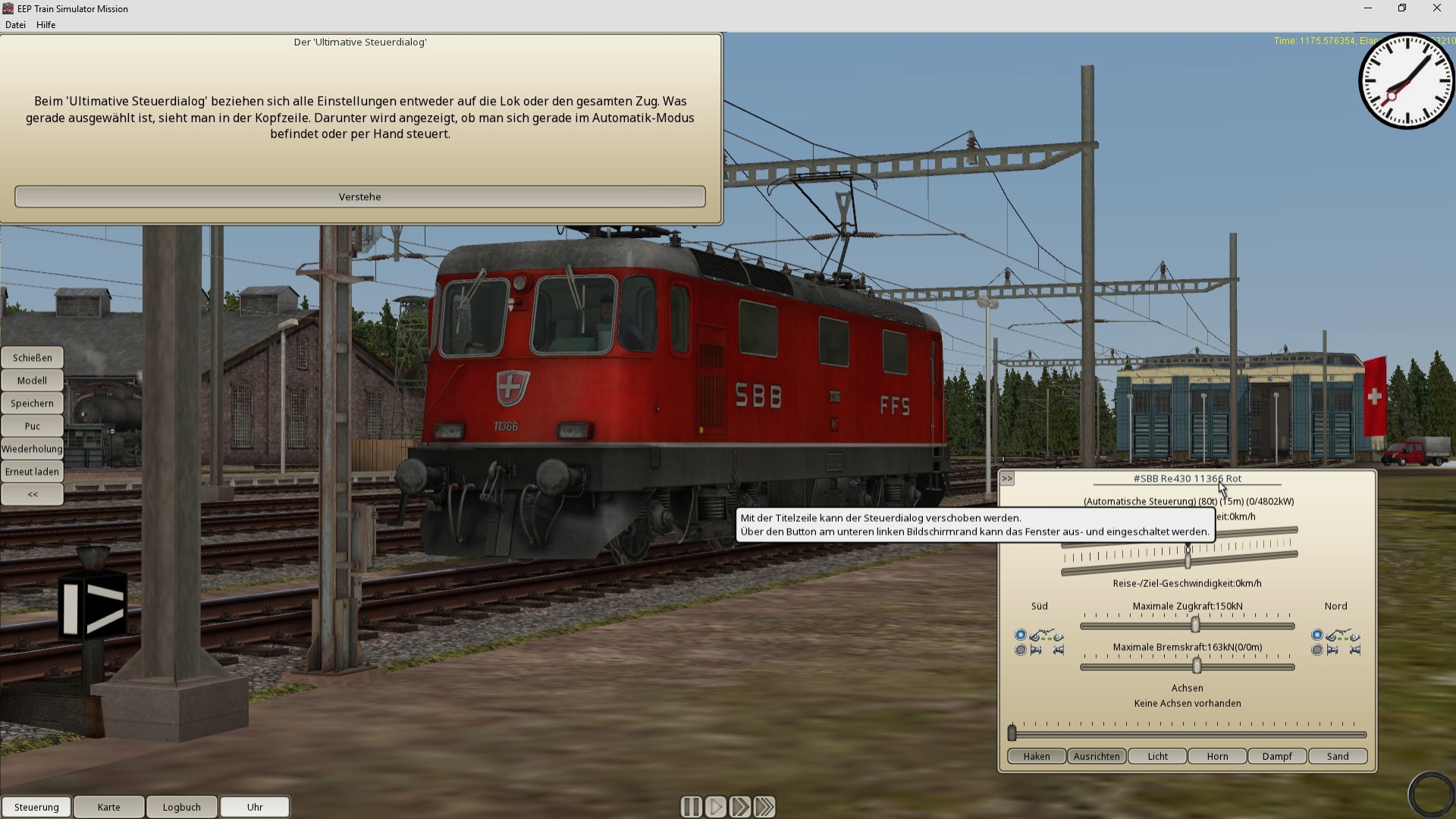 EEP TSM Gotthardbahn Nordrampe Modul Erstfeld screenshot 16