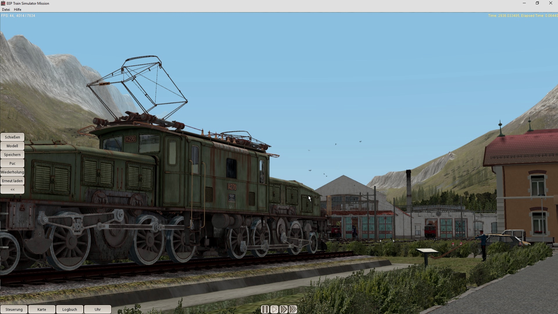 EEP TSM Gotthardbahn Nordrampe Modul Erstfeld screenshot 19