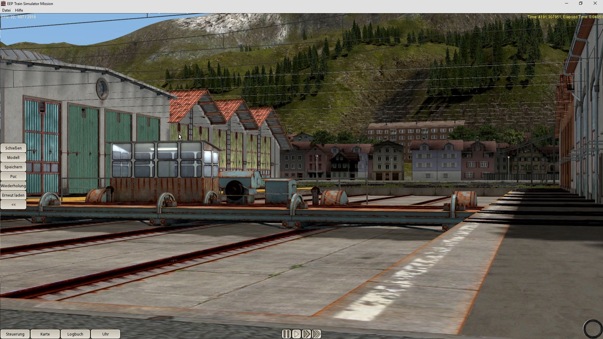 EEP TSM Gotthardbahn Nordrampe Modul Erstfeld screenshot 12