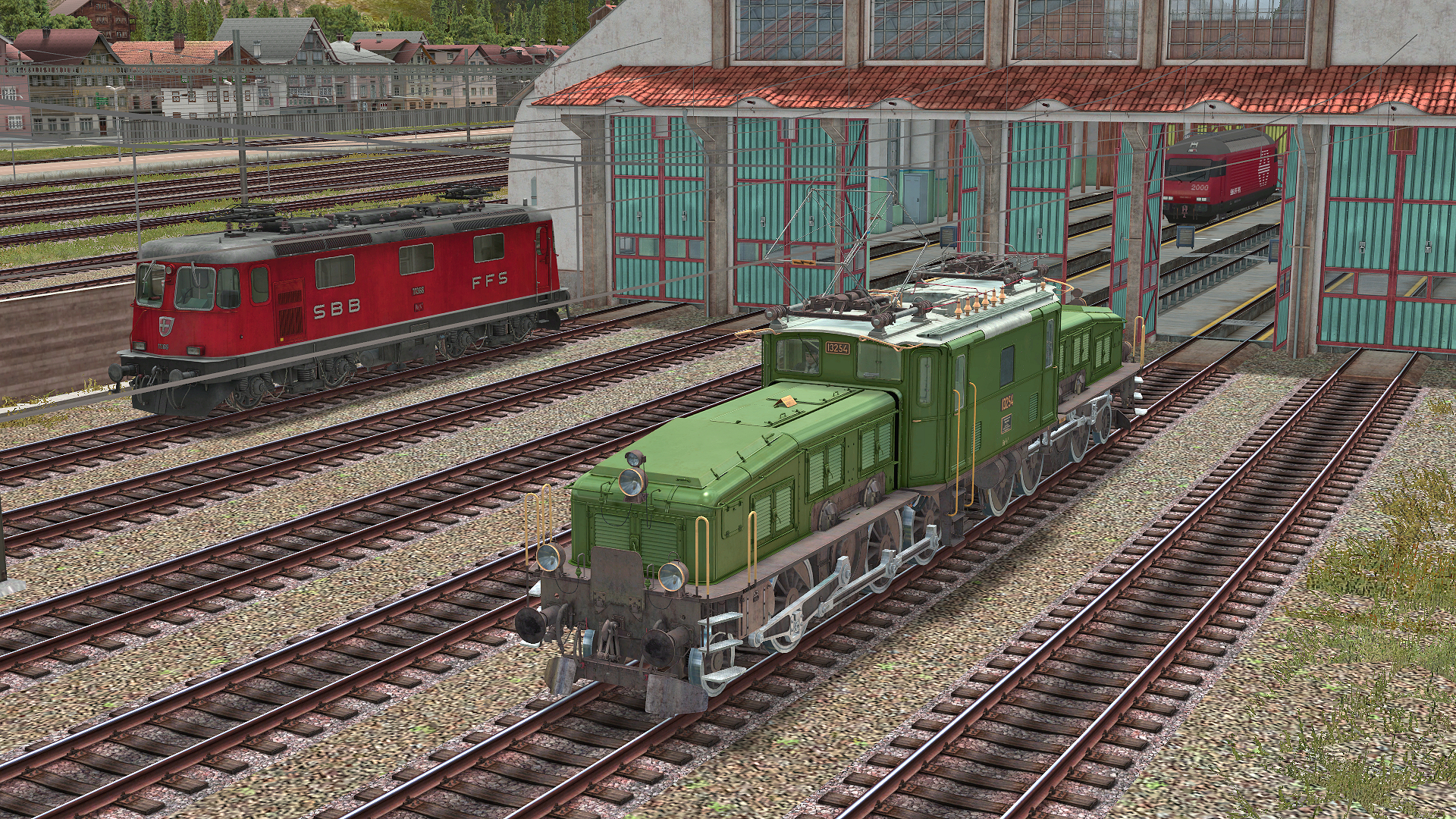 EEP TSM Gotthardbahn Nordrampe Modul Erstfeld screenshot 7