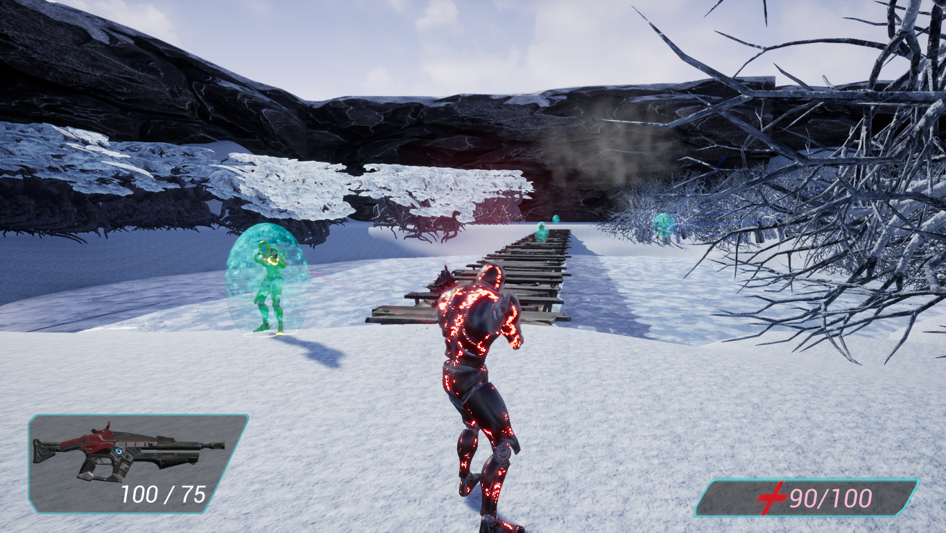 Cyborg Invasion Shooter screenshot 4