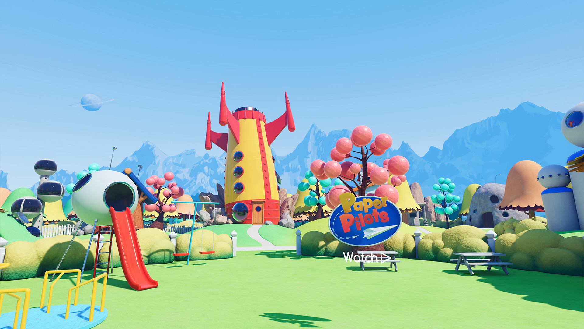 Morgan lives in a Rocket House in VR screenshot 1