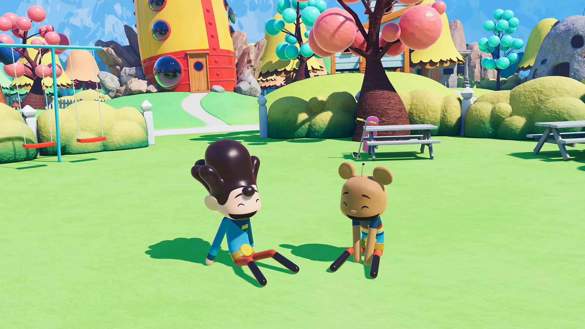 Morgan lives in a Rocket House in VR screenshot 2