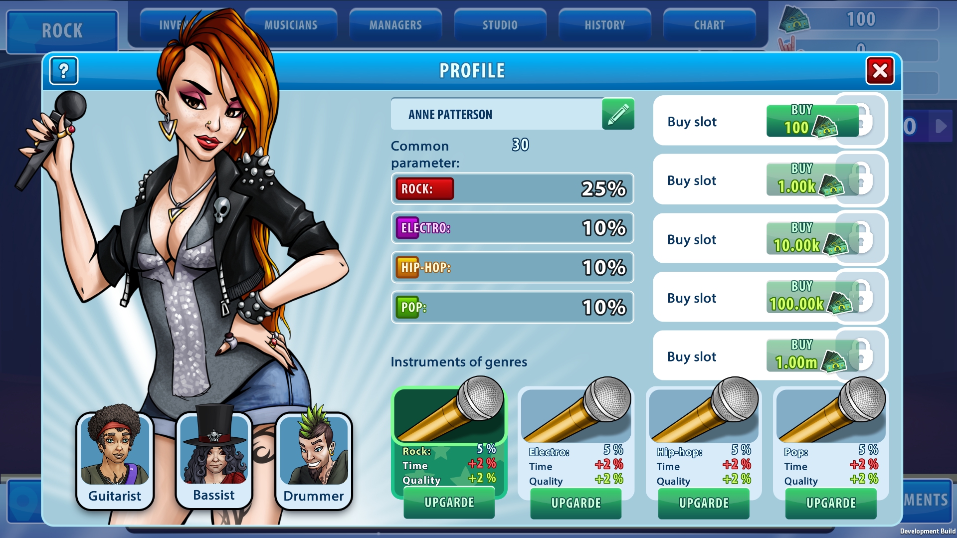 Music Band Manager screenshot 2