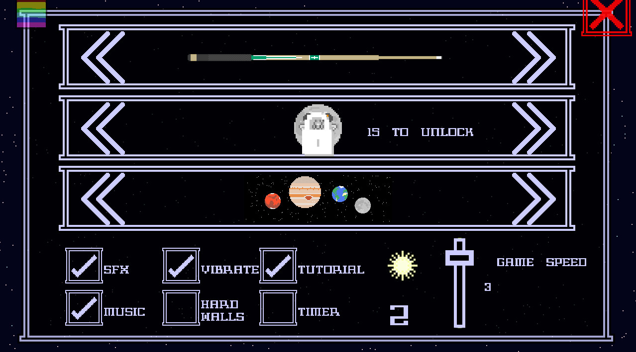 Galactic Pocket Billiards screenshot 5