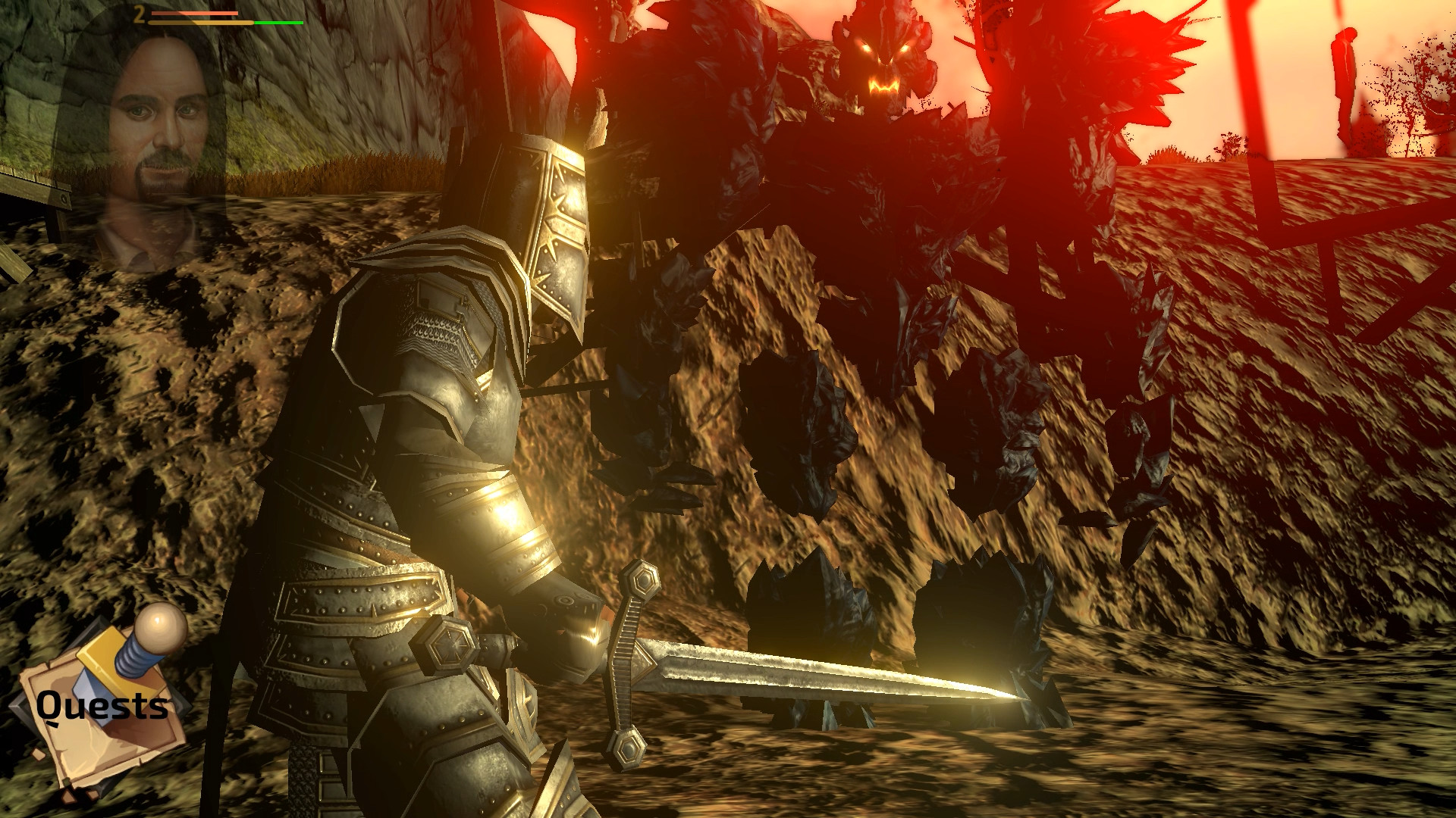 The Monk and the Warrior. The Heart of the King. screenshot 8