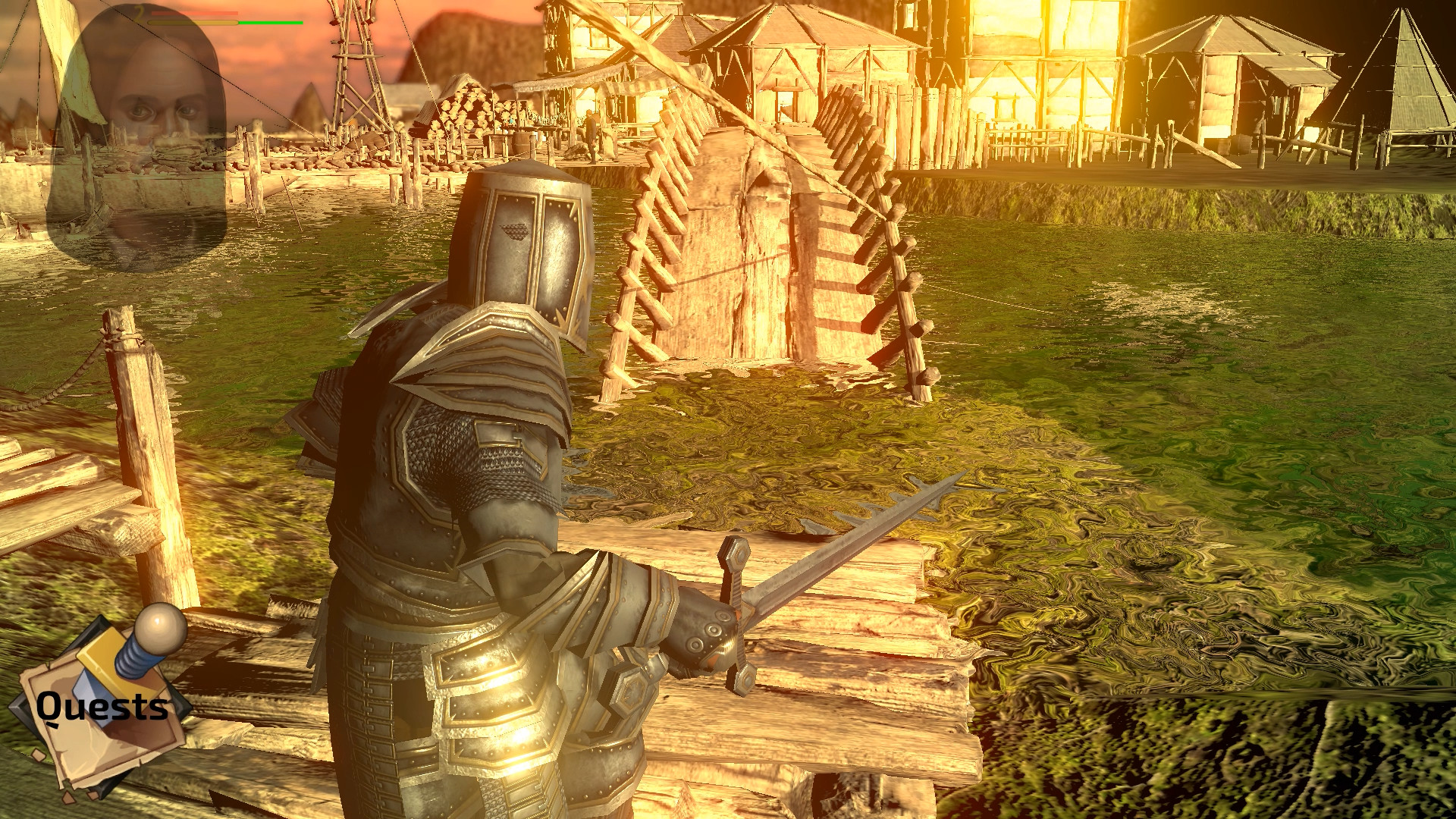 The Monk and the Warrior. The Heart of the King. screenshot 1