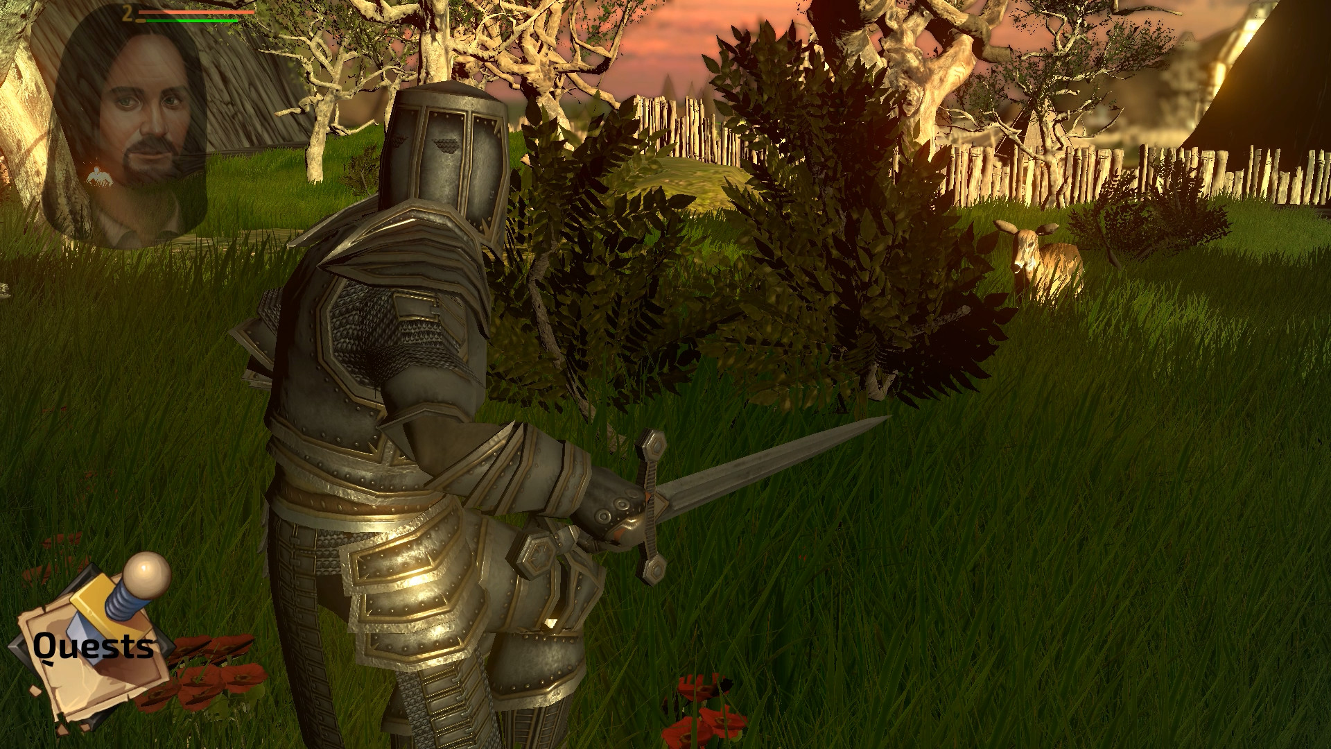 The Monk and the Warrior. The Heart of the King. screenshot 10