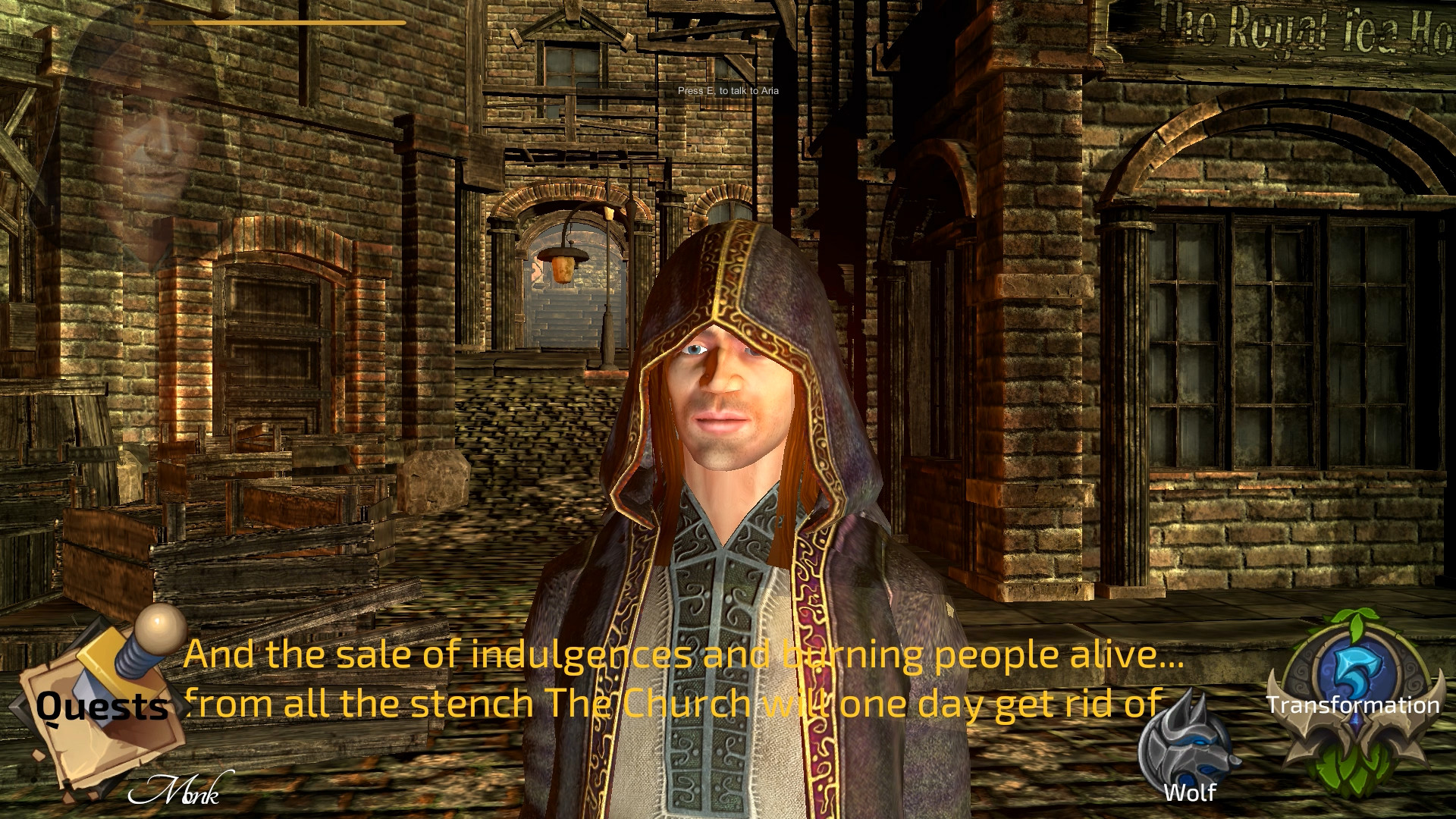 The Monk and the Warrior. The Heart of the King. screenshot 7