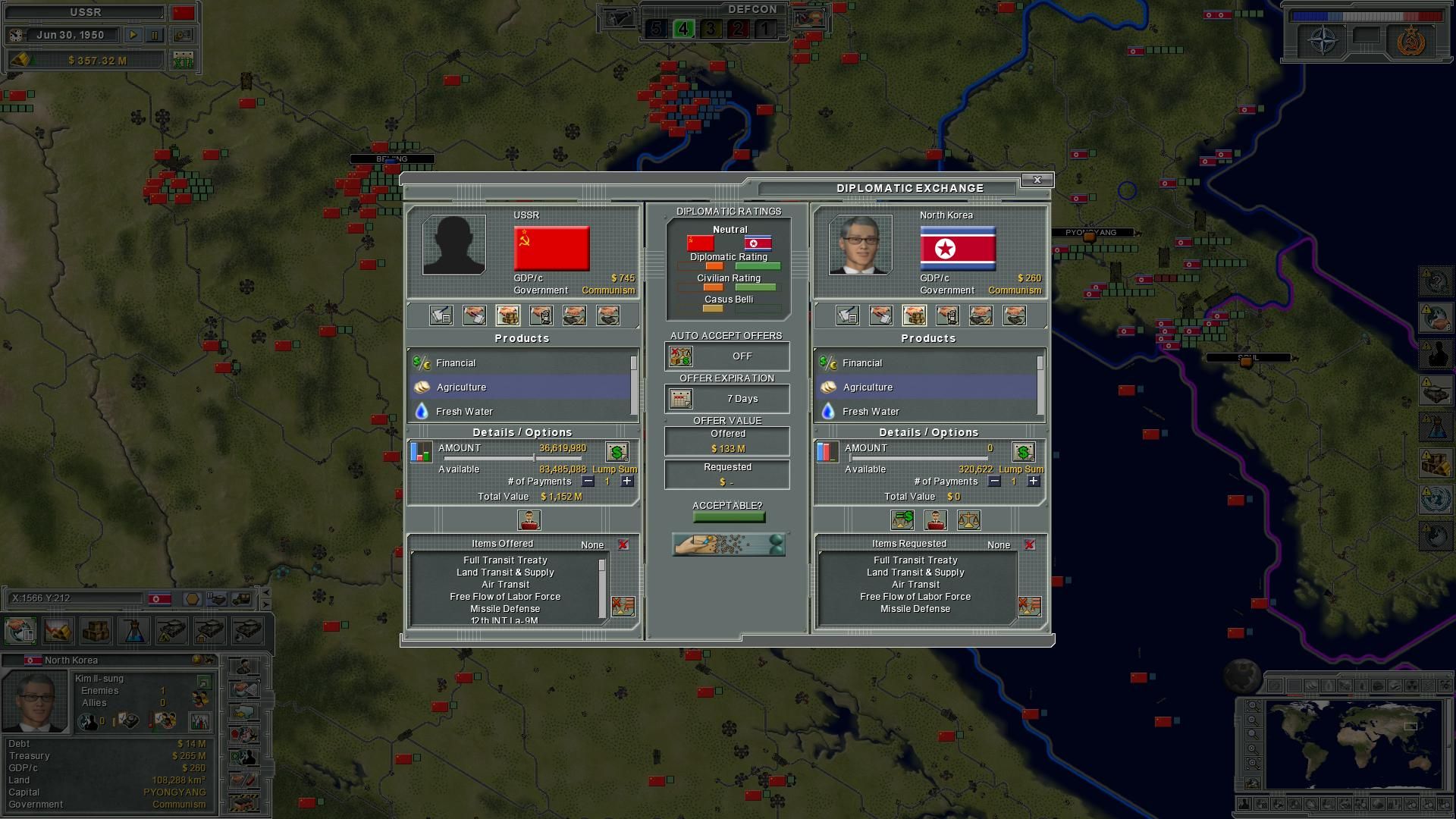 Supreme Ruler: Cold War screenshot 1