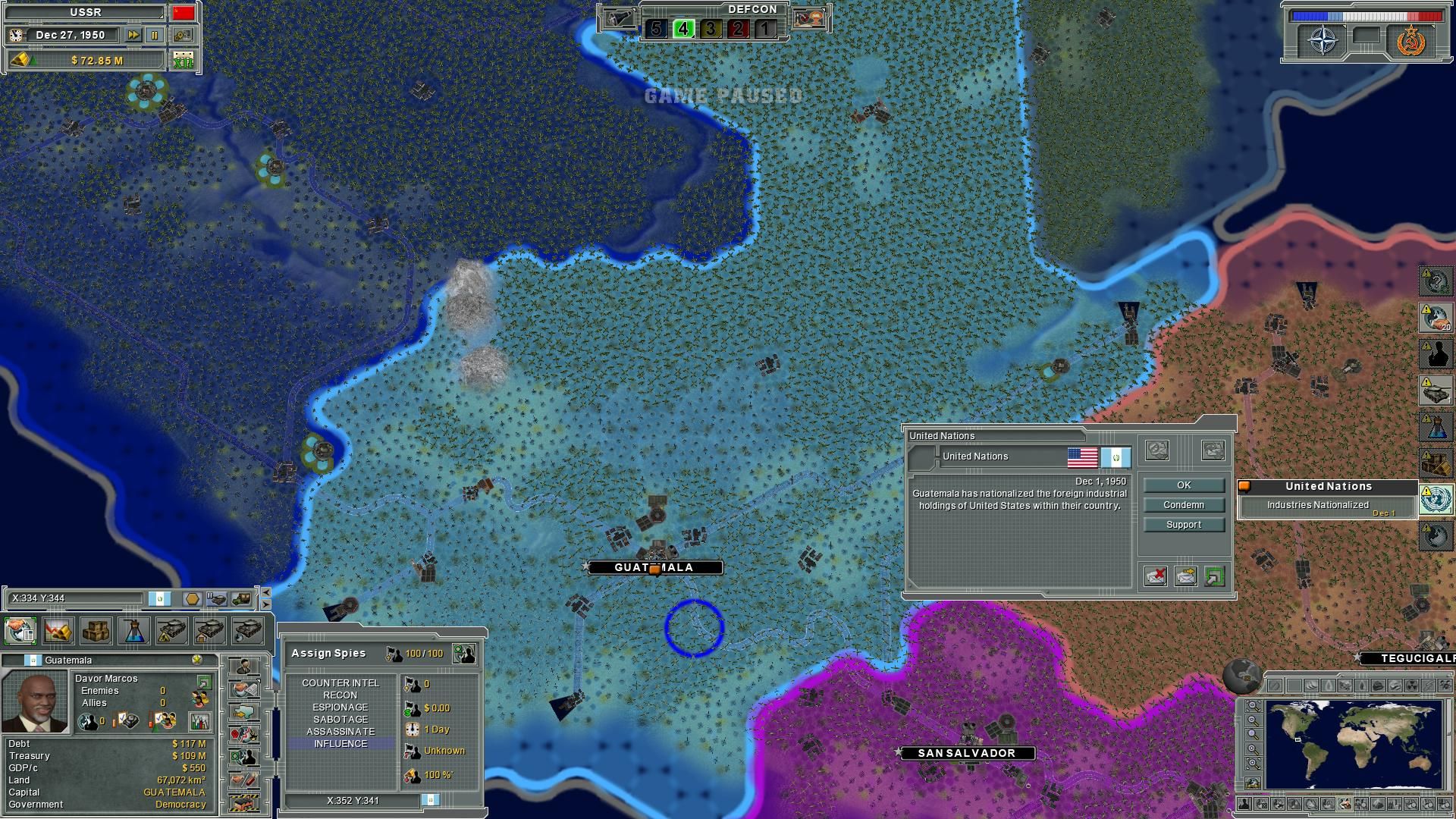 Supreme Ruler: Cold War screenshot 8