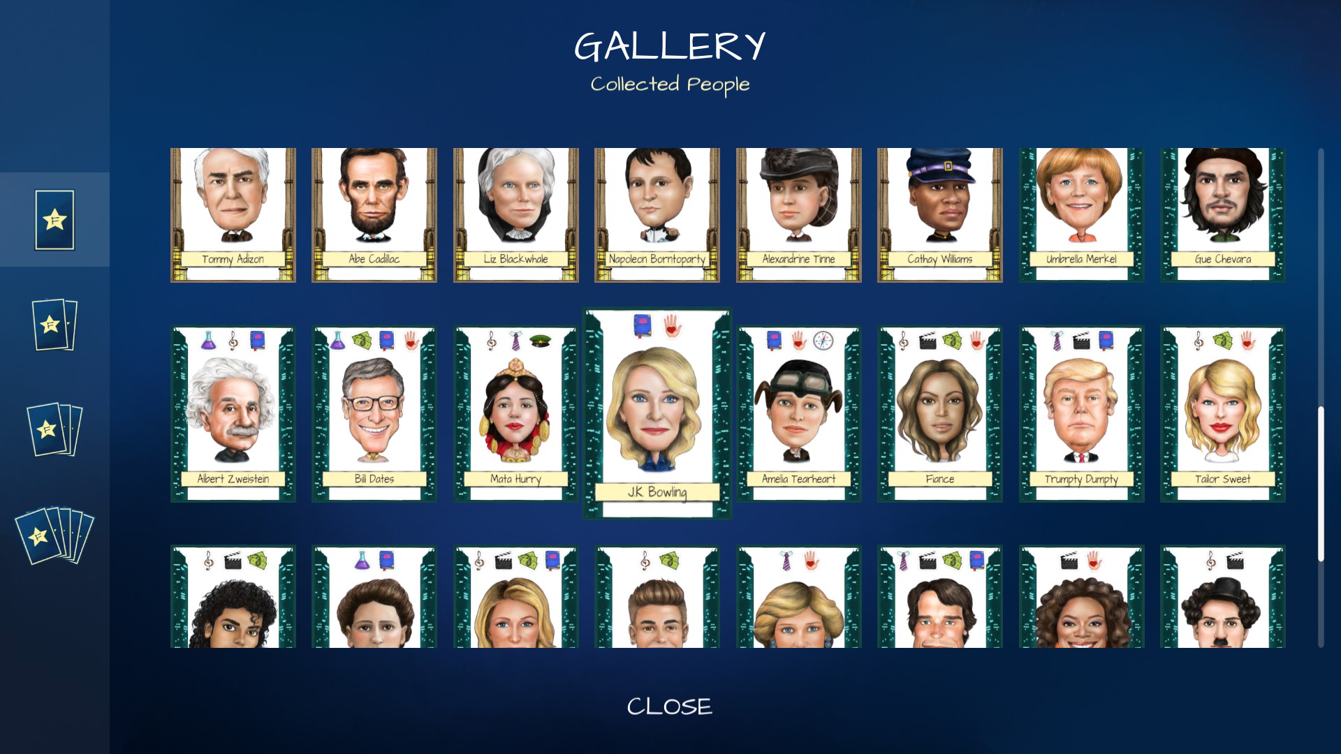 Famousity Card Game screenshot 14