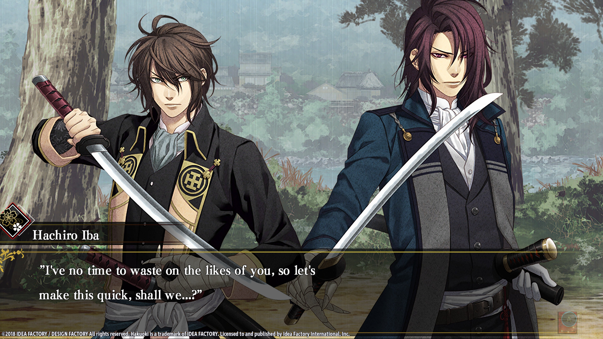 Hakuoki: Edo Blossoms screenshot 14