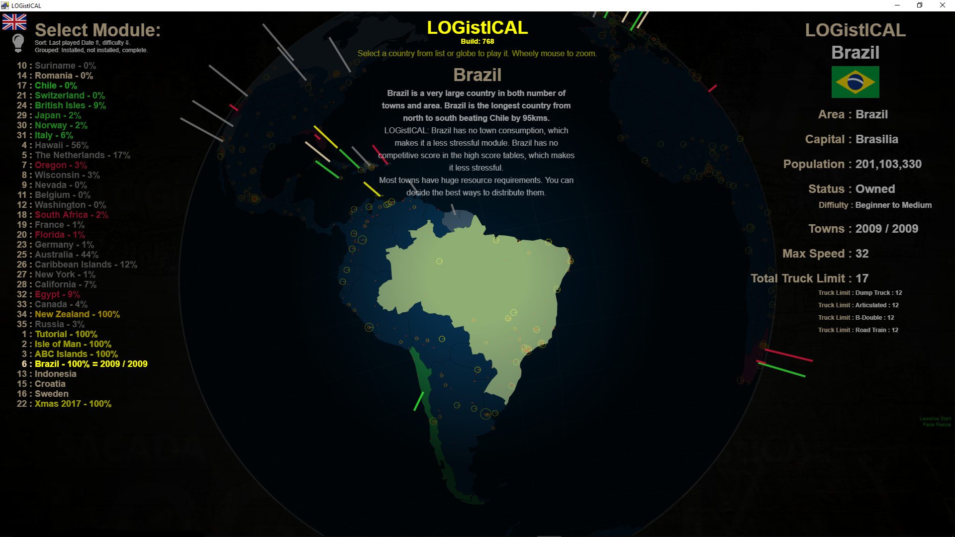LOGistICAL: Brazil screenshot 1