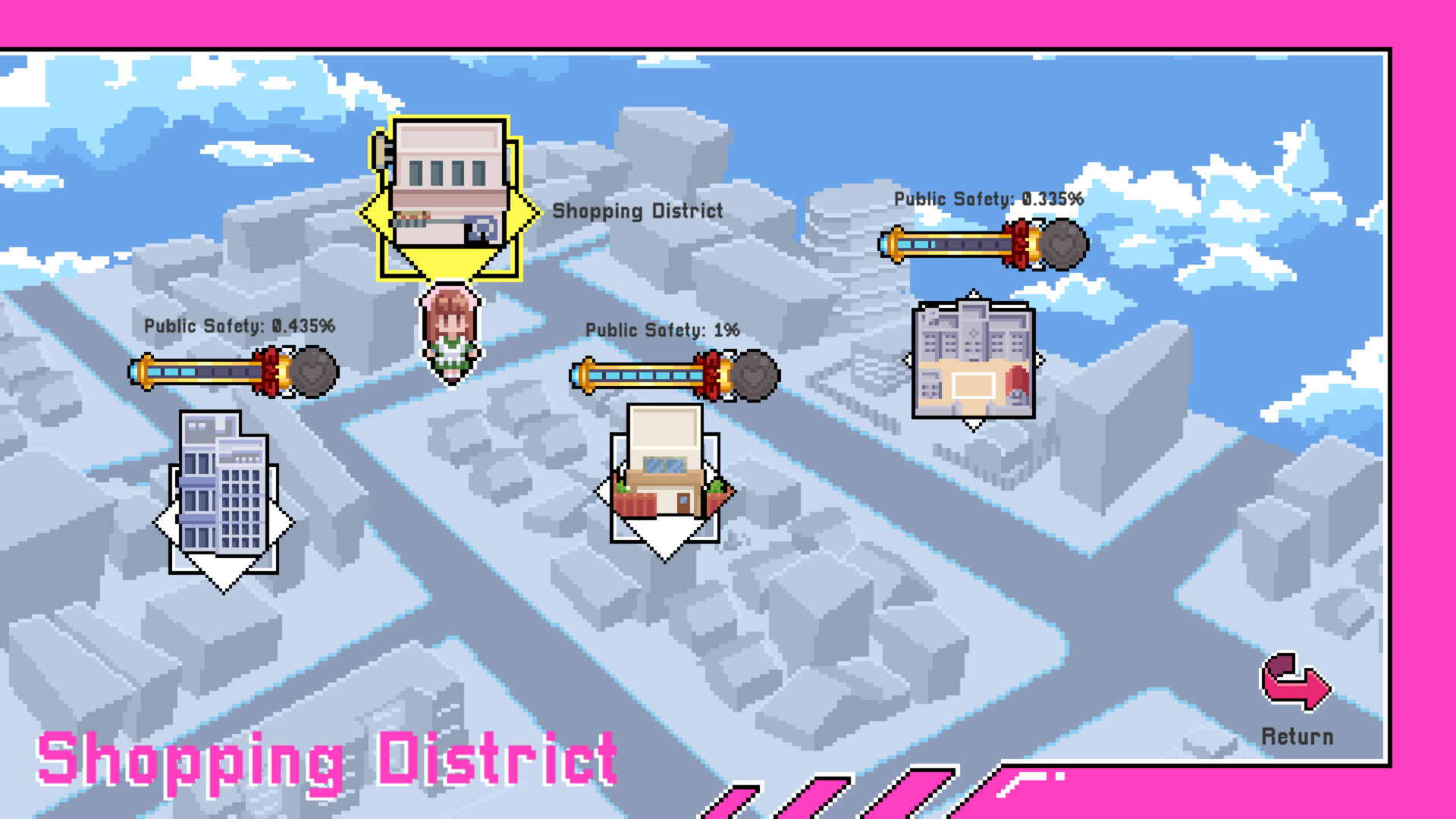 Magical Girl Dash 2 - Triple Prisma Attack screenshot 1