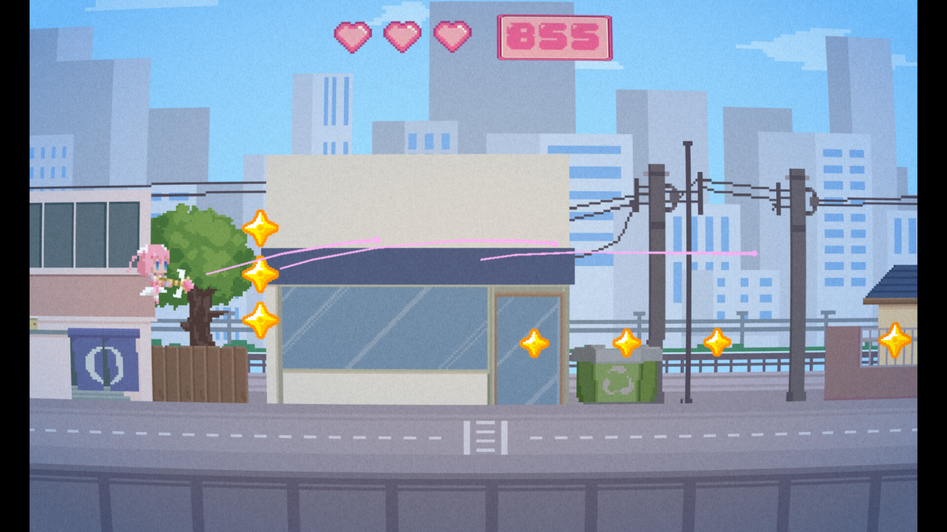 Magical Girl Dash 2 - Triple Prisma Attack screenshot 9