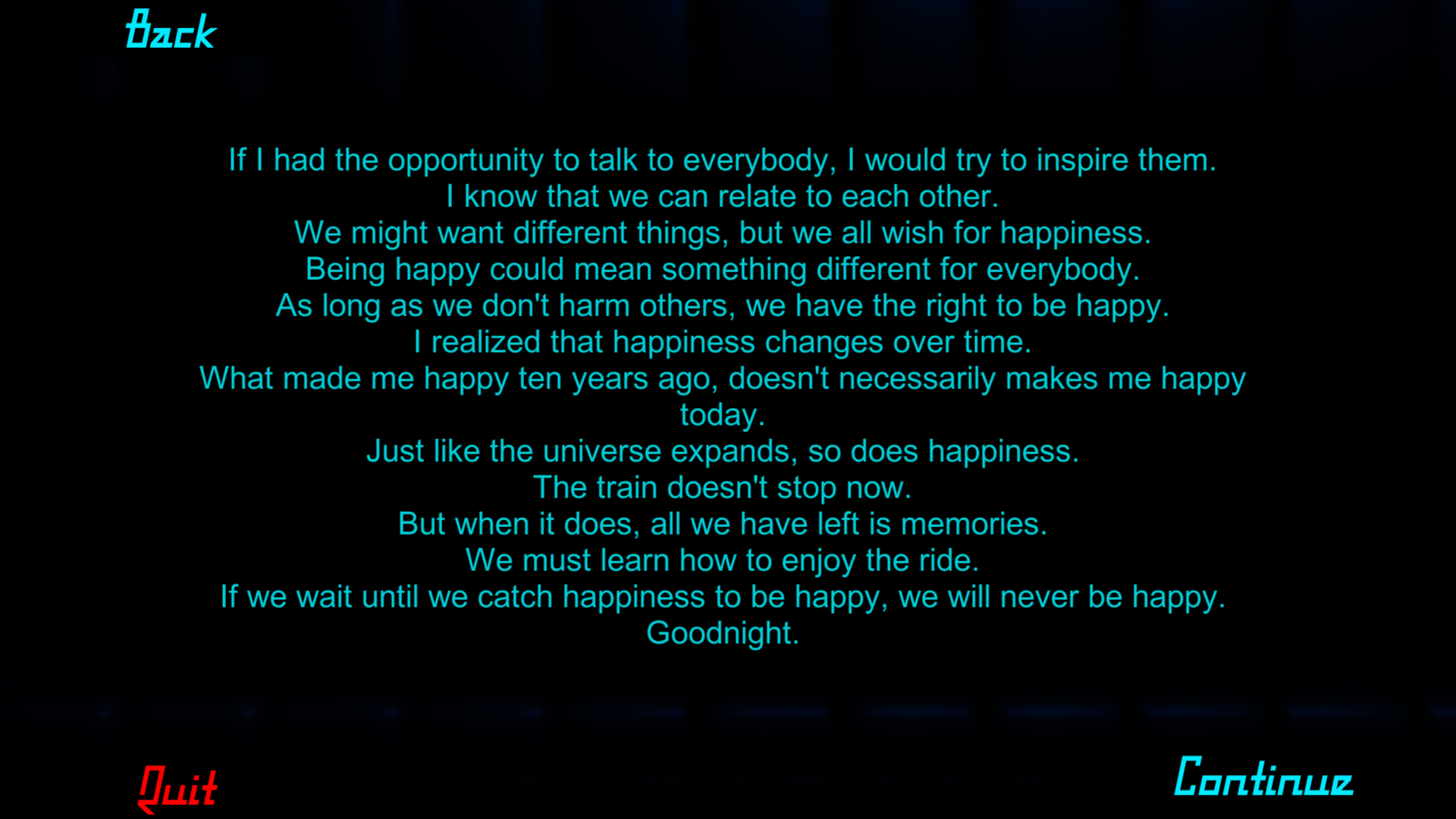 Unforgiving Happiness screenshot 2
