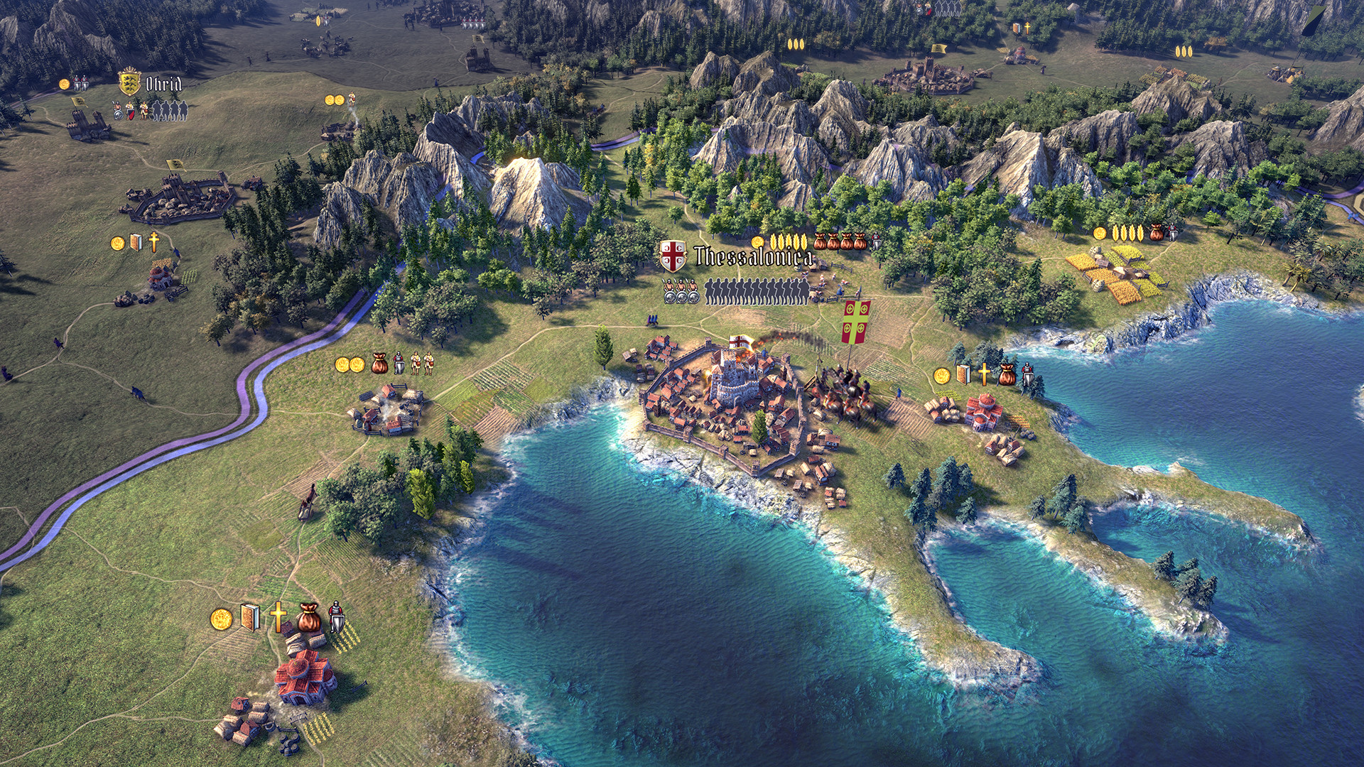 Knights of Honor II: Sovereign screenshot 1