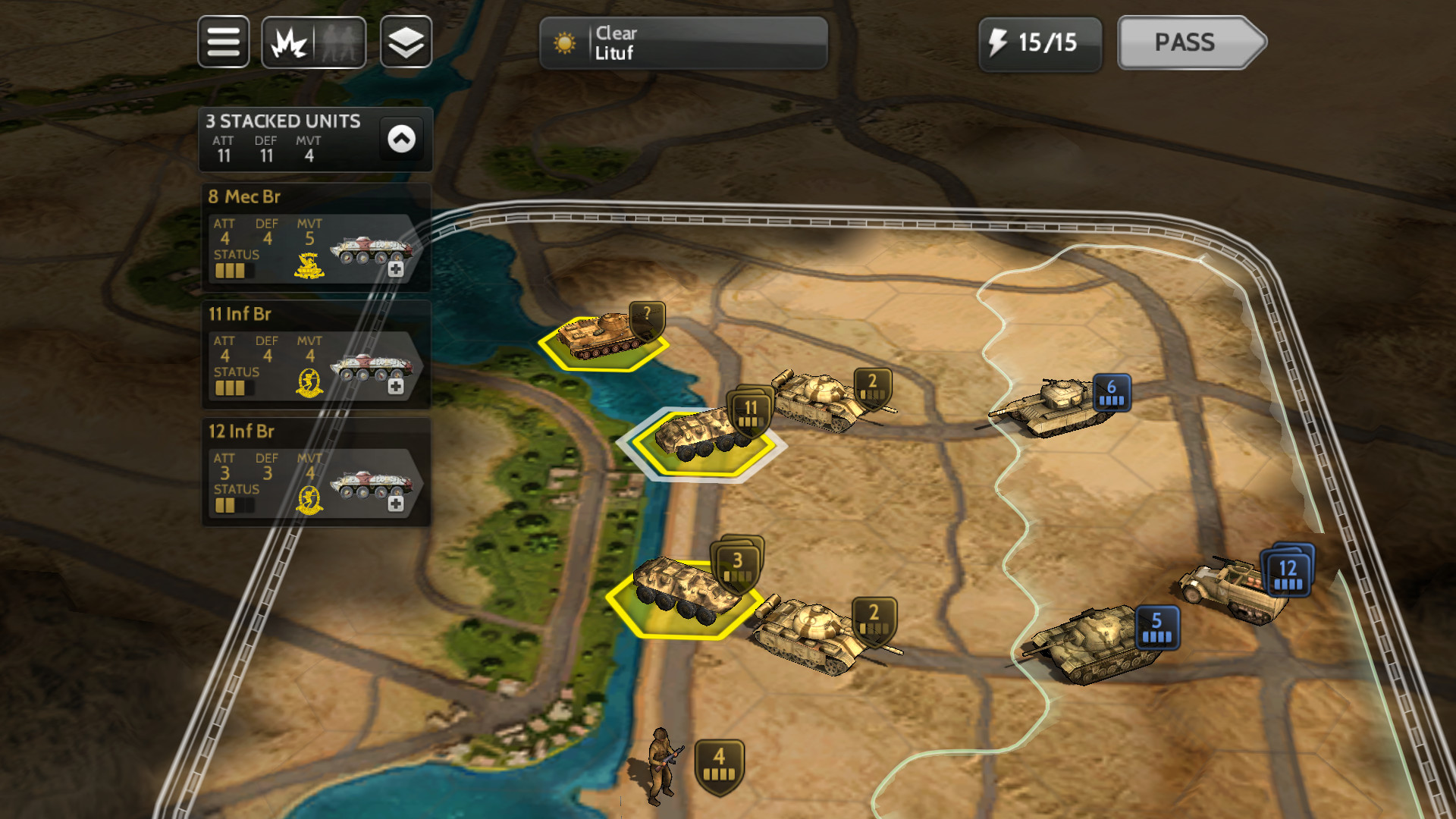 Wars and Battles: October War screenshot 1