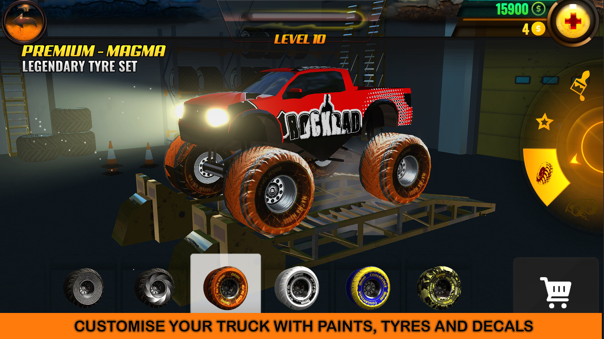 SuperTrucks Offroad Racing screenshot 4