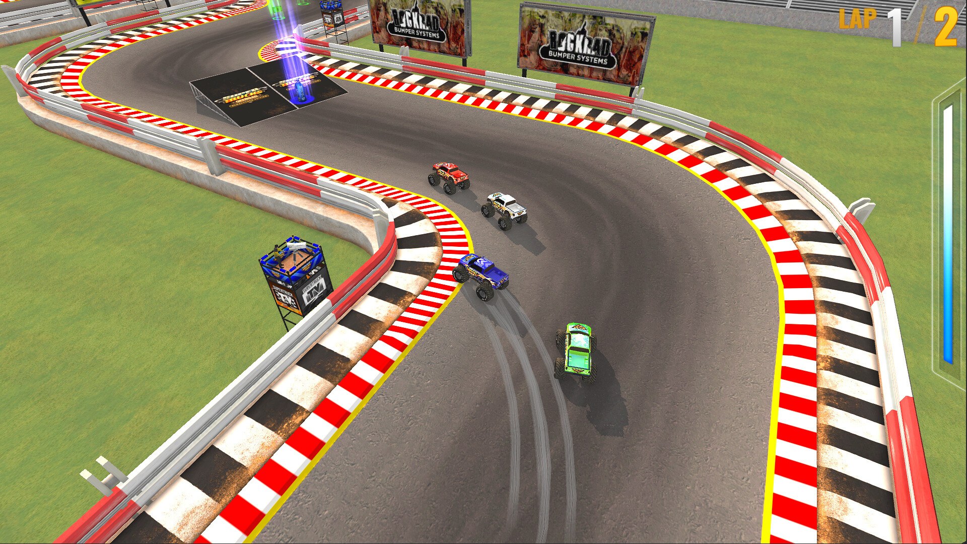 SuperTrucks Offroad Racing screenshot 1