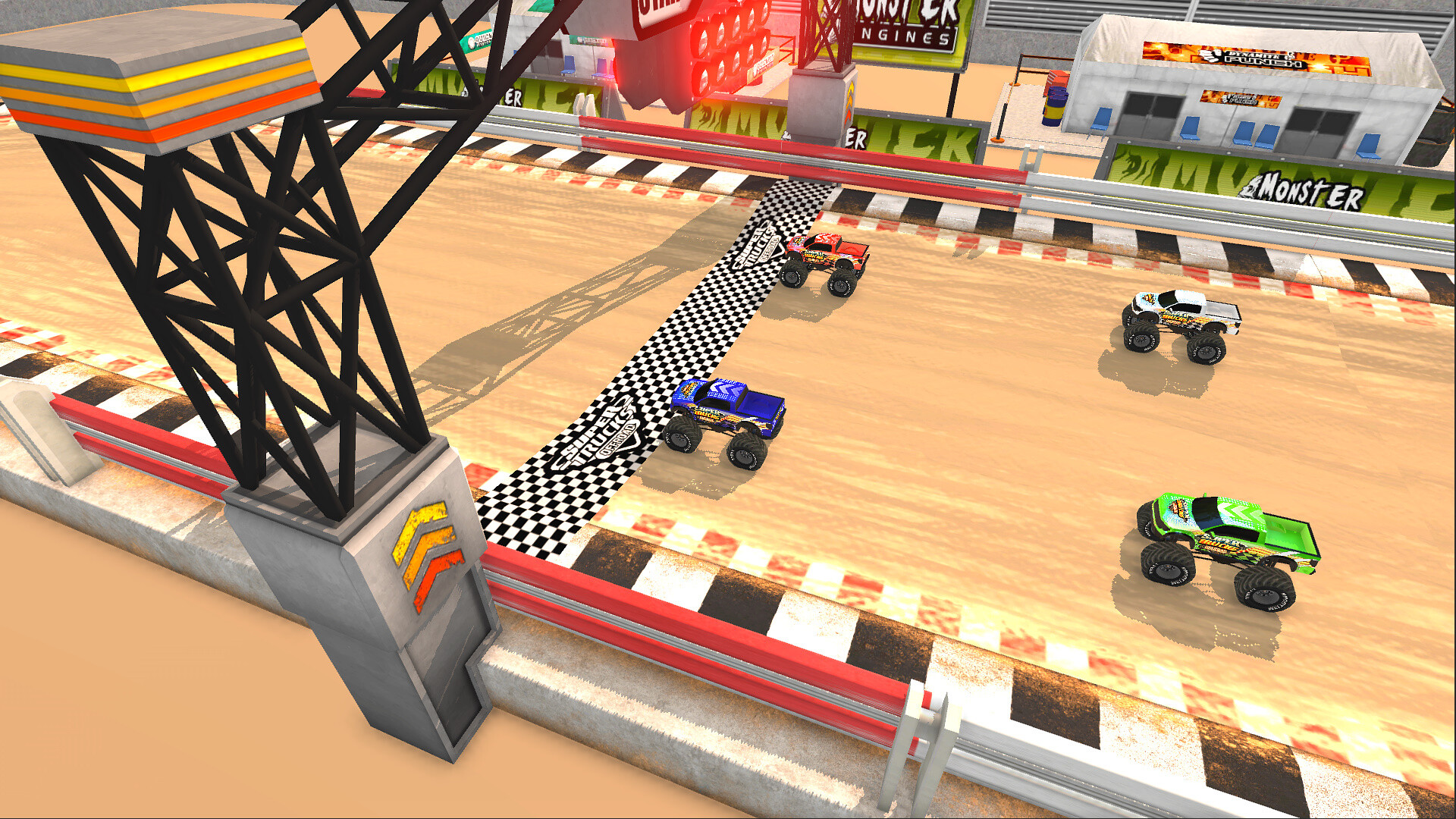 SuperTrucks Offroad Racing screenshot 3